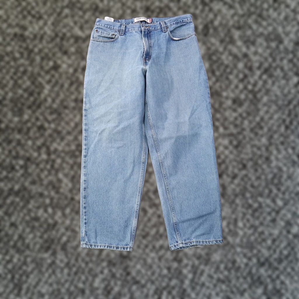 Levi's VINTAGE Levi's 560 Comfort Fit Jeans Men 36x30 Blue Denim Baggy Y2K Streetwear 80s 90s Mens Size US 36 / EU 52 - 1 Thumbnail