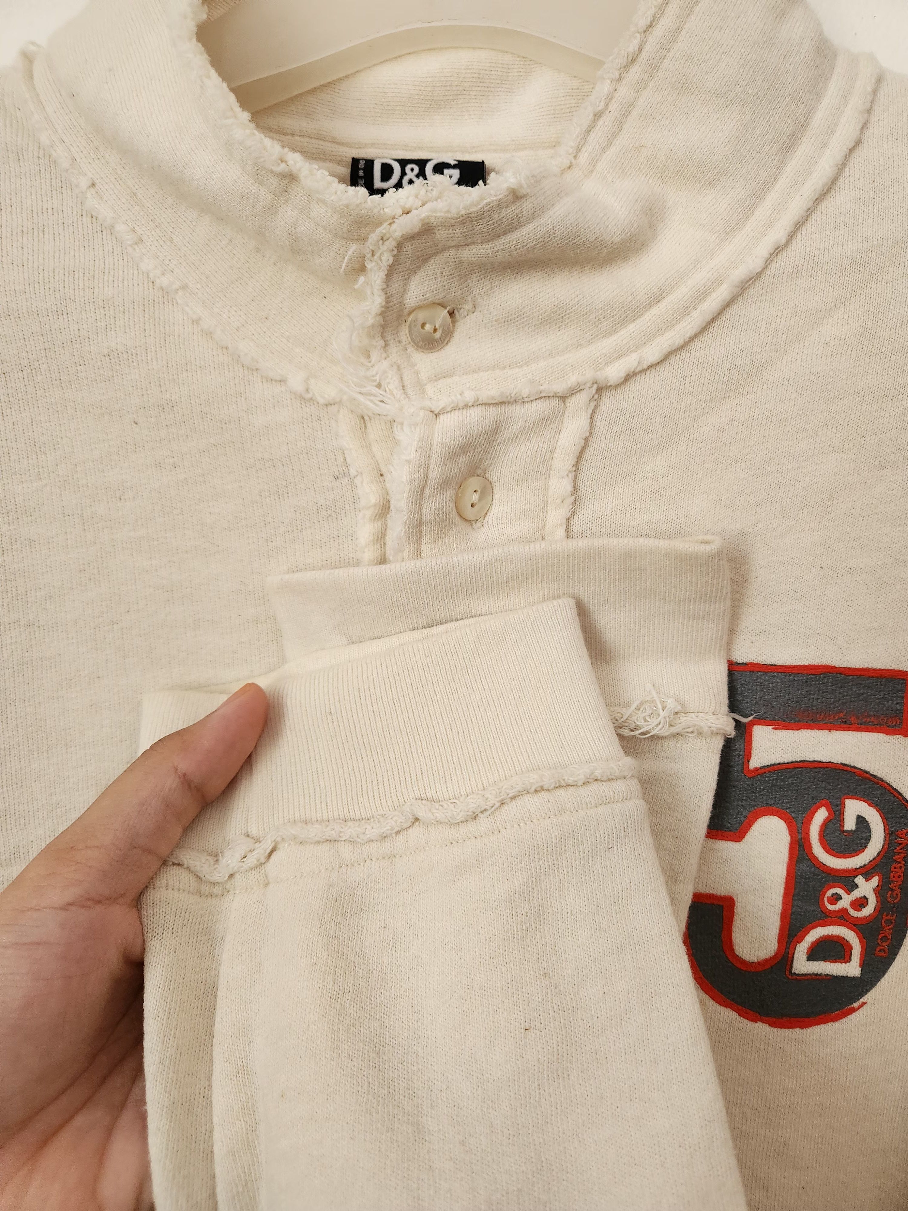 Dolce & Gabbana Dolce&Gabbana Long Sleeve Tee Size US M / EU 48-50 / 2 - 7 Thumbnail