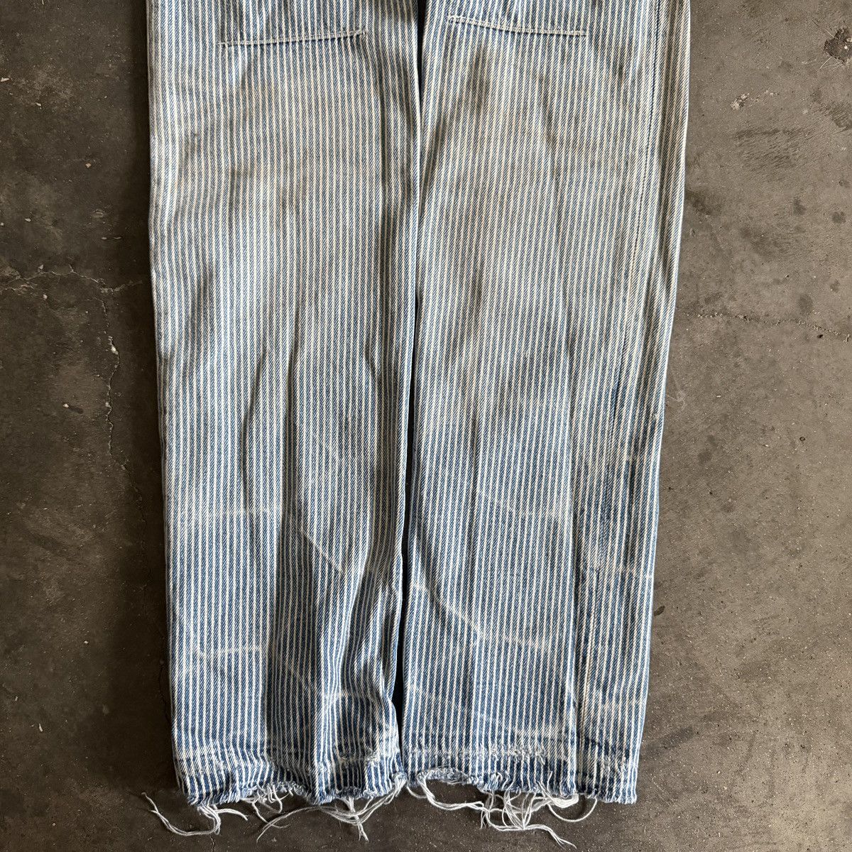 Number (N)ine Number (N)ine SS08 Mudwash Hickory Striped Denim Size US 30 / EU 46 - 3 Thumbnail