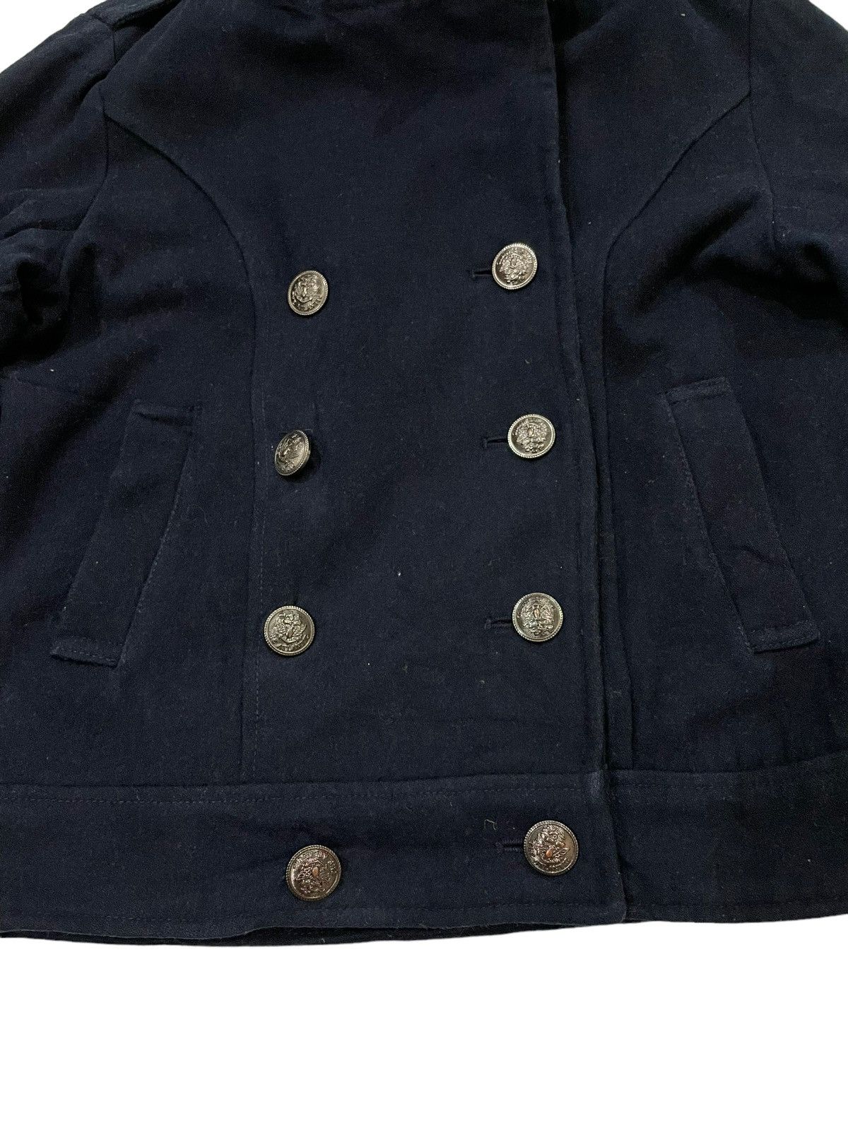 If Six Was Nine × Japanese Brand Japanese Faux Suede Wool Double Breasted Jacket Size US L / EU 52-54 / 3 - 9 Thumbnail