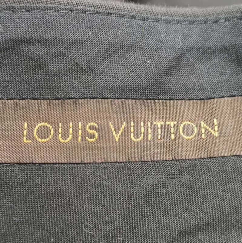 Louis Vuitton Louis Vuitton Black Cotton Pants Size 36. Size US 36 / EU 52 - 4 Thumbnail