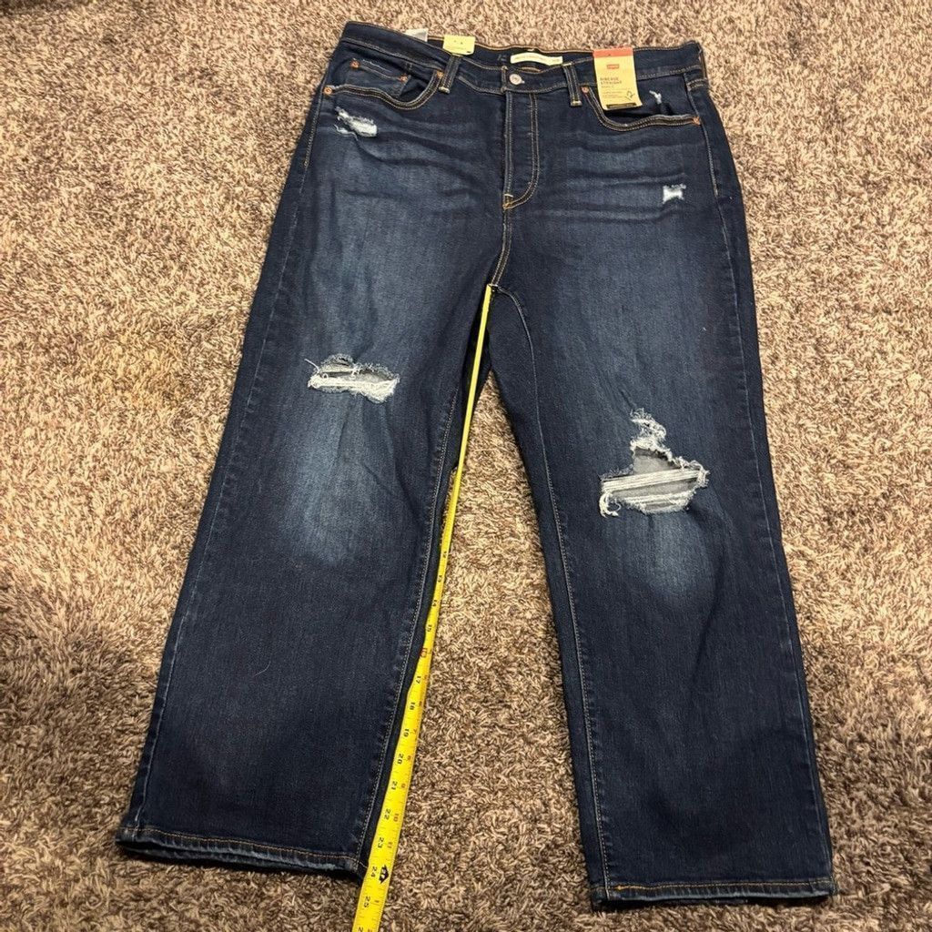 Levi's Women’s Levi’s Strai Ankle Jeans Size 38" / US 16 / IT 52 - 7 Thumbnail