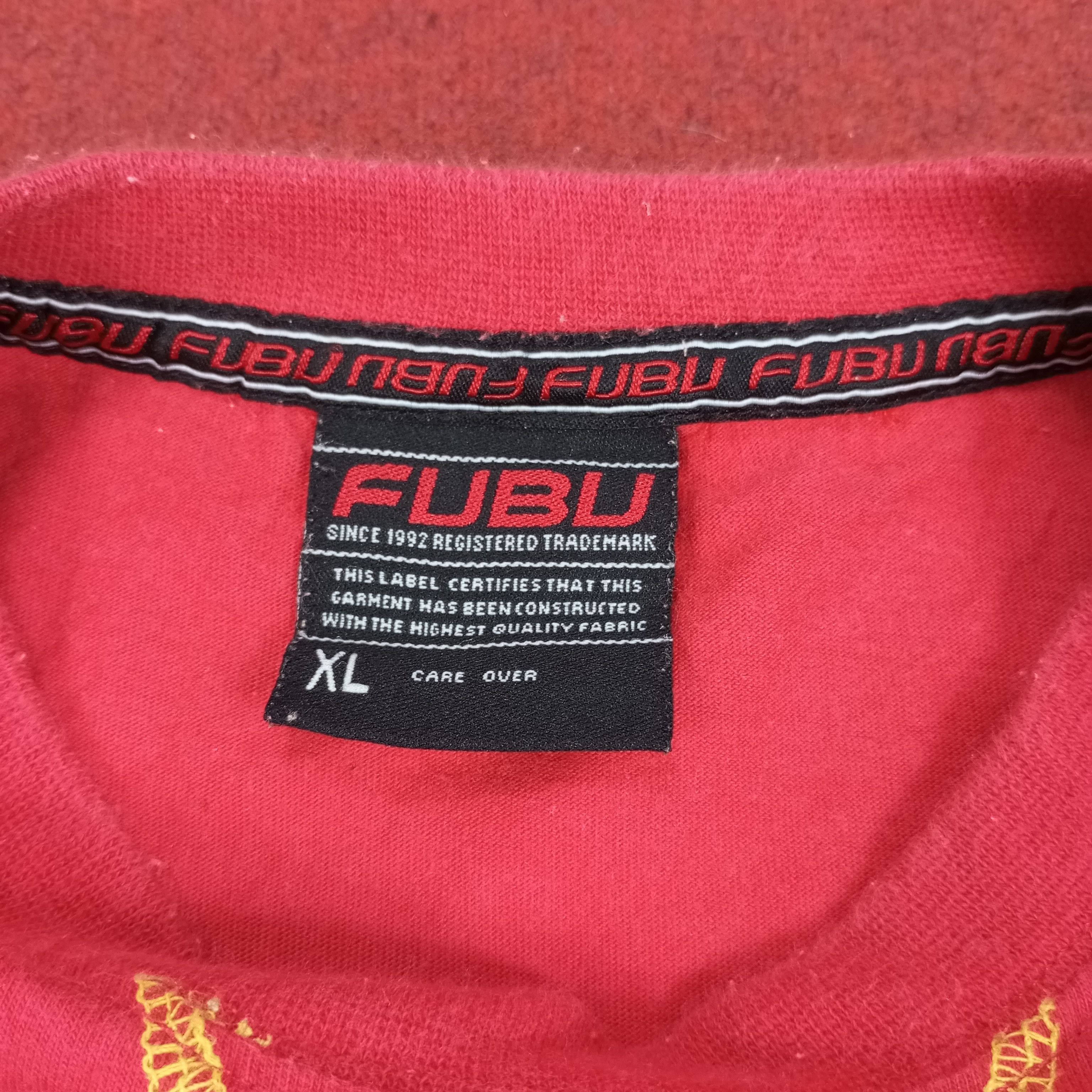 Fubu × Vintage Fubu Sport Streetwear Skateboard Style Tshirt Size US XL / EU 56 / 4 - 7 Thumbnail