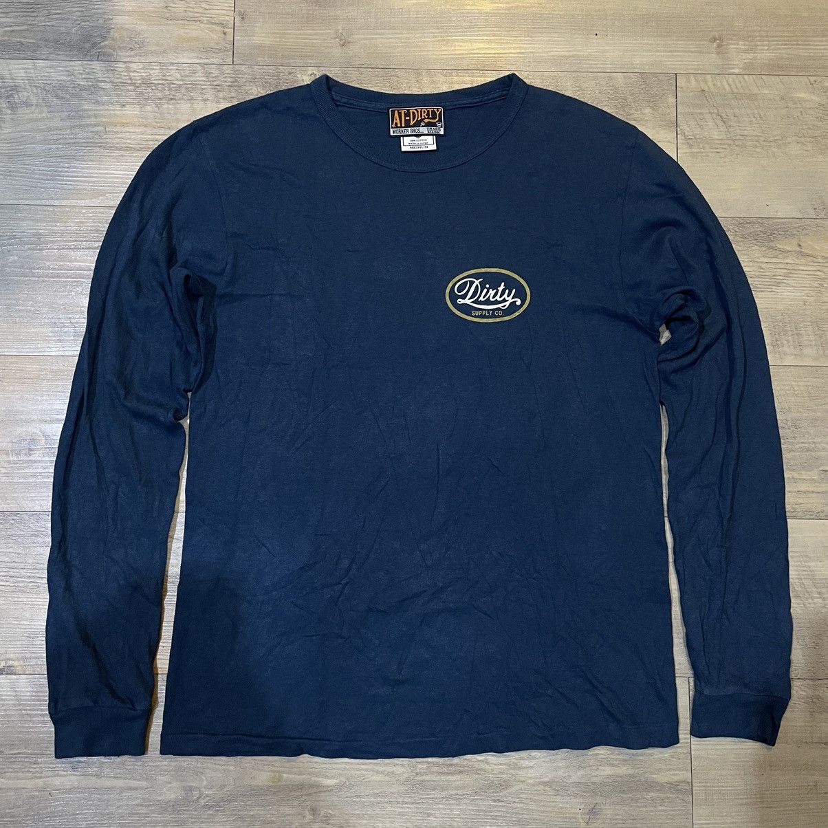 Japanese Brand at-dirty long sleeve t shirt Size US M / EU 48-50 / 2 - 2 Thumbnail