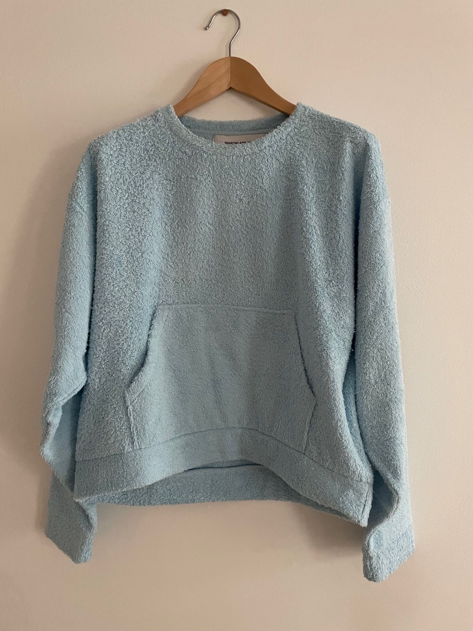 Martin Asbjorn Martin Asbjorn Angel Crewneck Blue Sweatshirt Sweater S 46 Size US S / EU 44-46 / 1 - 1 Thumbnail