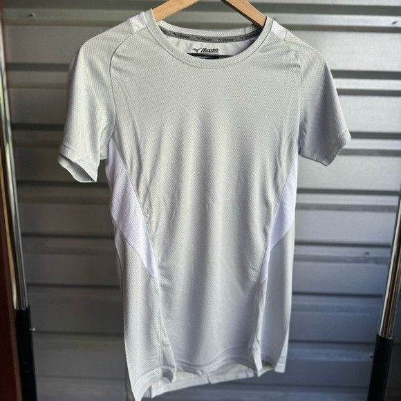 Mizuno NWT MIZUNO WOMEN’S CREWNECK JERSEY GRAY/WHITE SZ EXTRA SMALL Size XS / US 0-2 / IT 36-38 - 1 Thumbnail