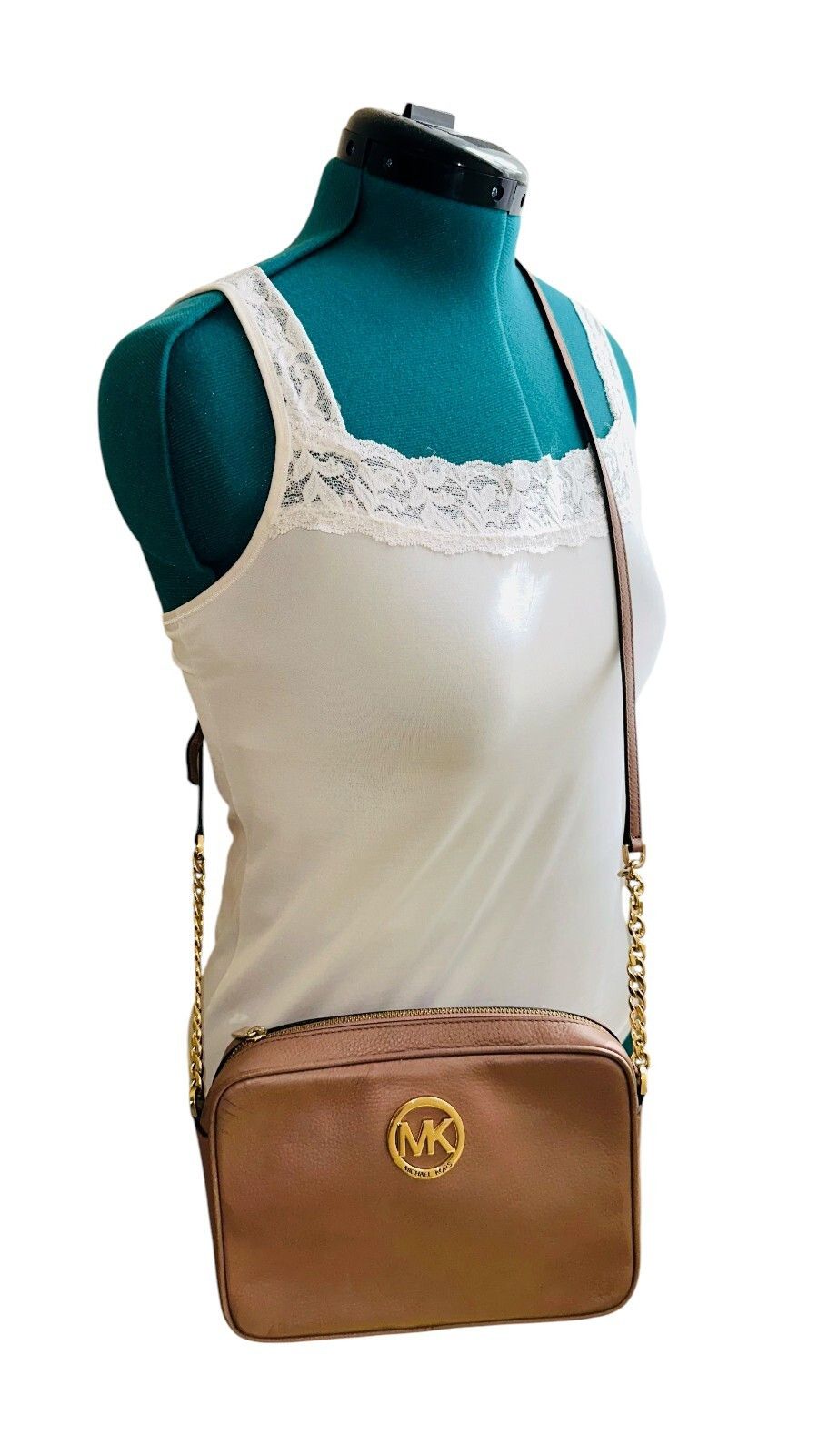 Michael Kors Michael Kors Pink Blush Jet Set Fulton Crossbody Size ONE SIZE - 7 Thumbnail