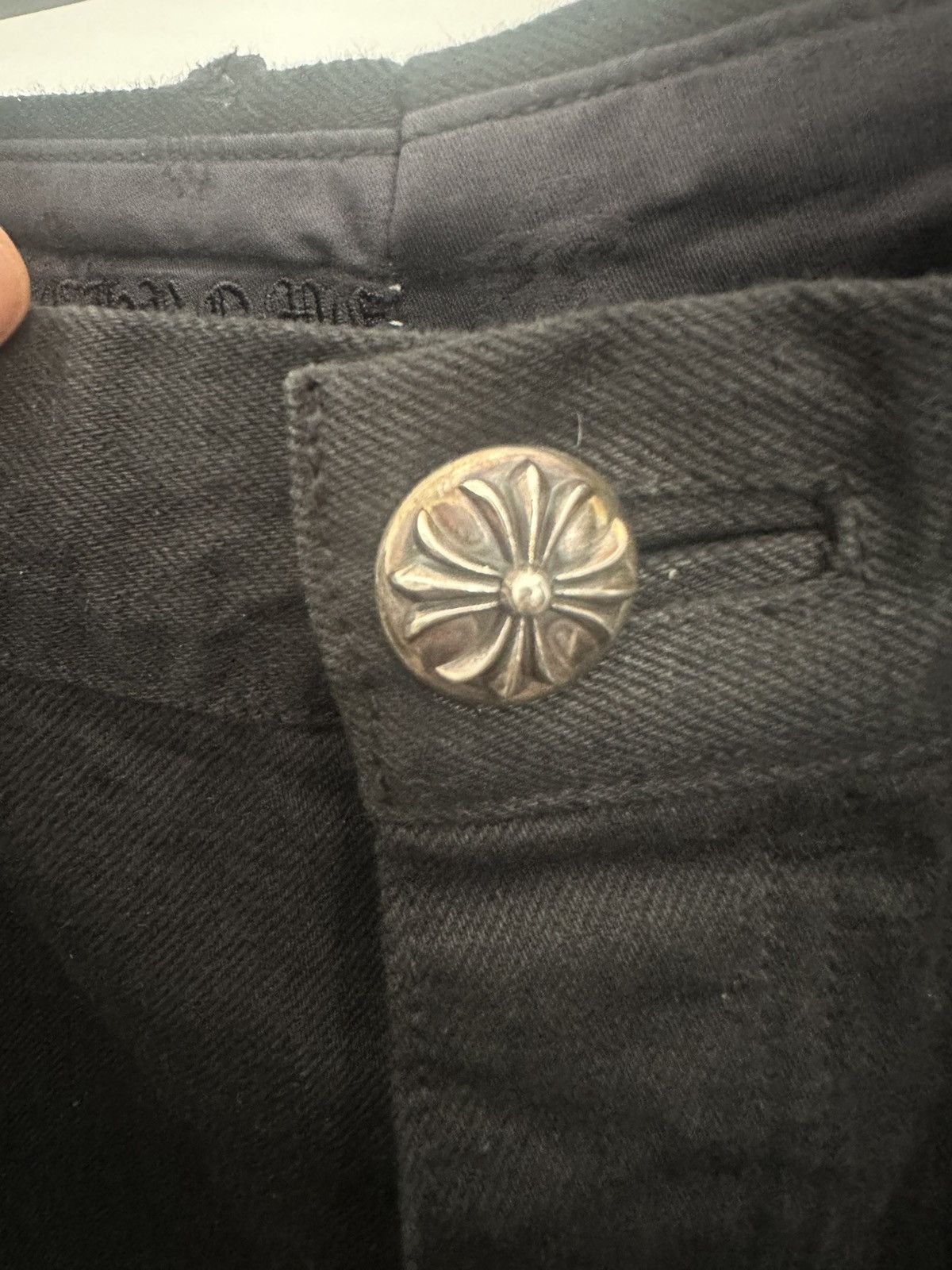 Chrome Hearts Chrome Hearts Fleur Knee Patch Denim Size US 38 / EU 54 - 4 Thumbnail