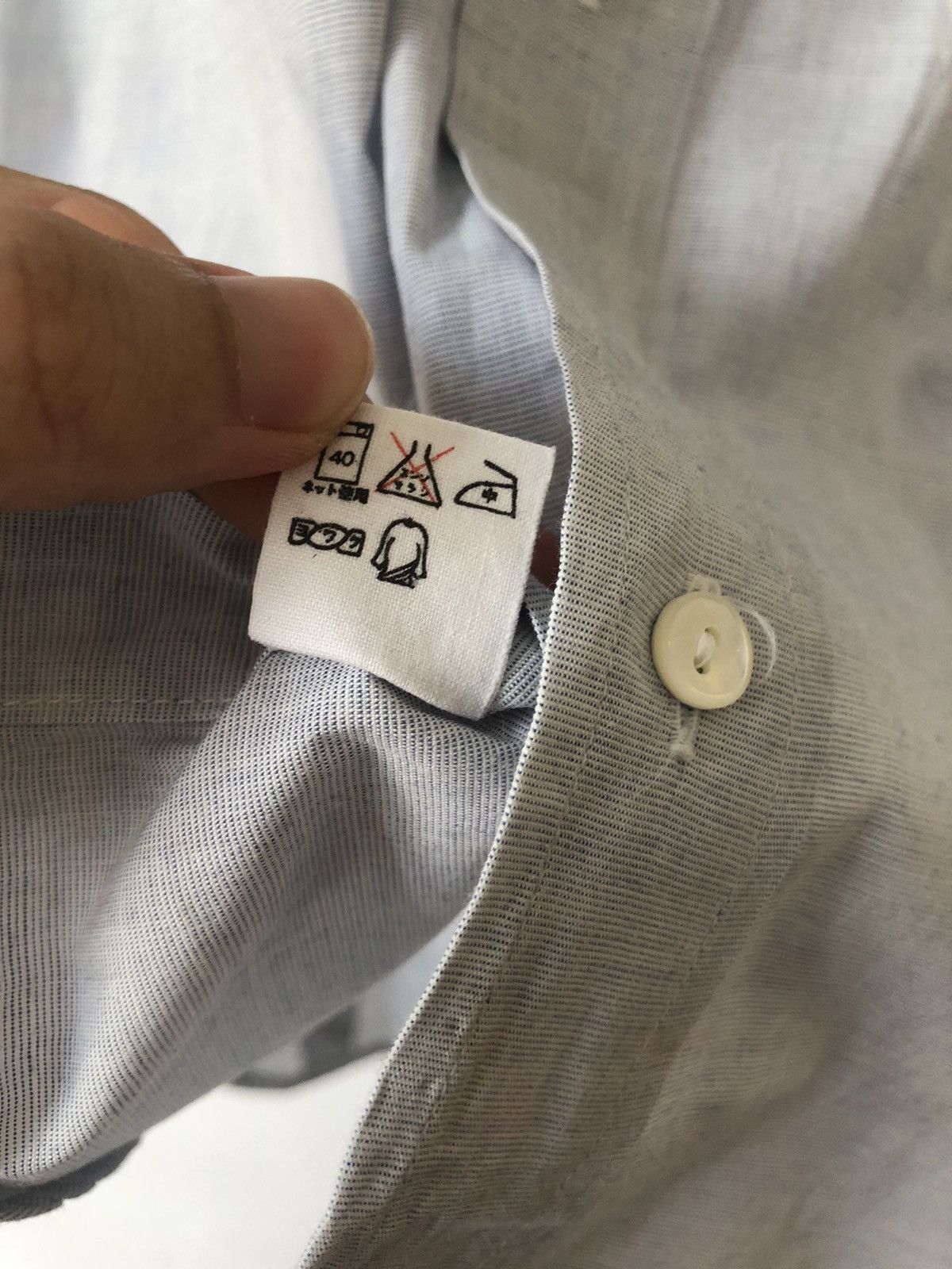 Issey Miyake Ocean blue shirt Size US M / EU 48-50 / 2 - 5 Thumbnail