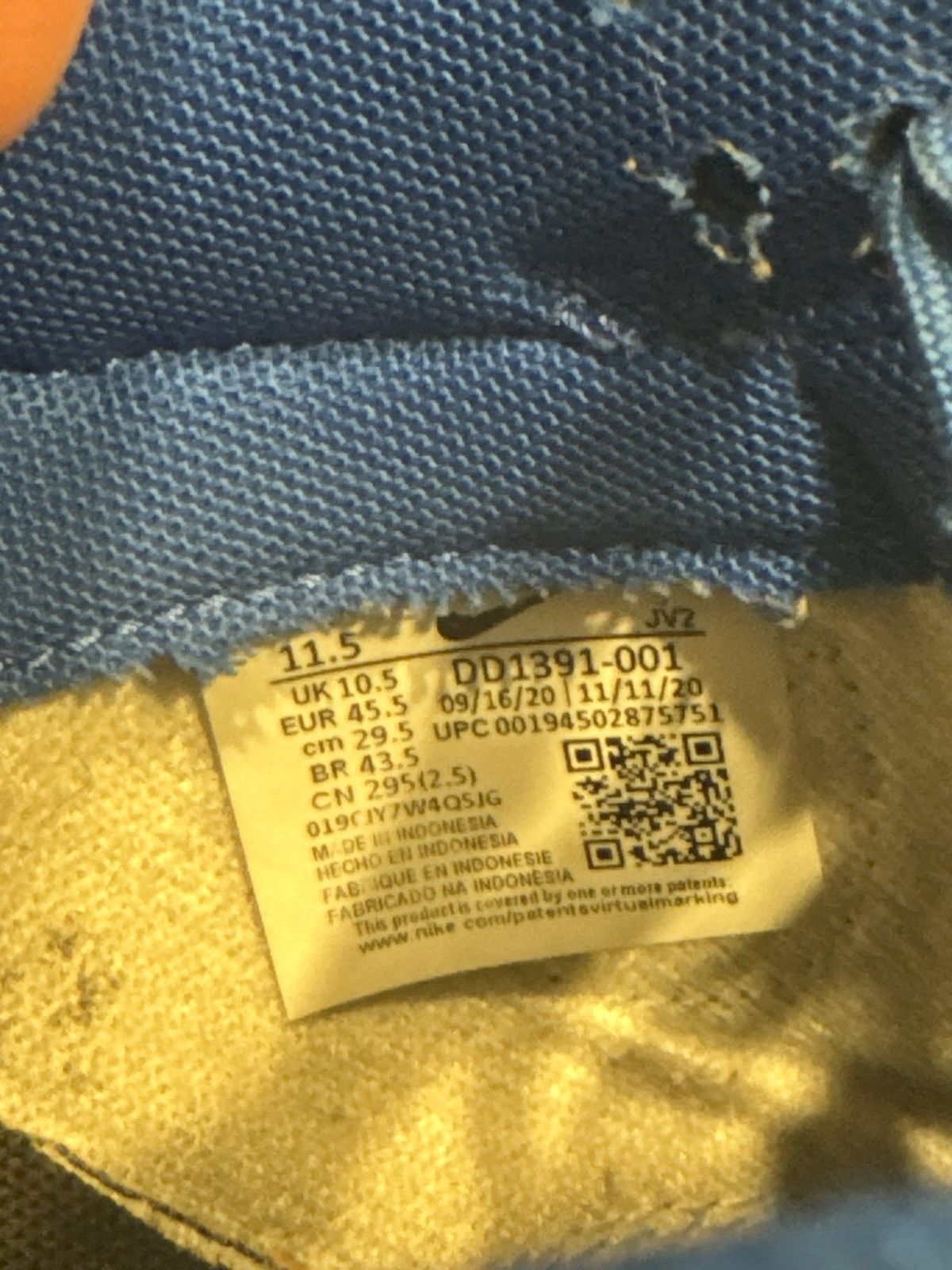 Nike Nike Dunk Low “Hyper Cobalt” US M11.5 Size US 11.5 / EU 44-45 - 8 Thumbnail