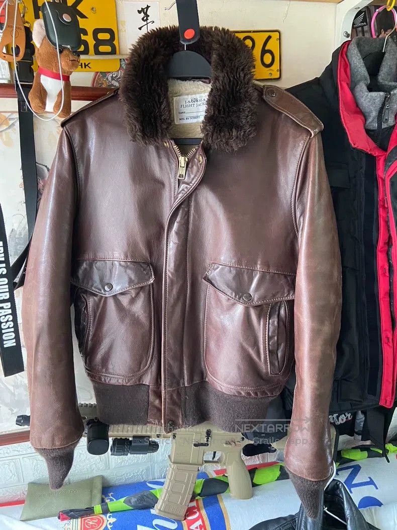 Schott Schott Vintage leather jacket NYC A2 Size US M / EU 48-50 / 2 - 2 Thumbnail