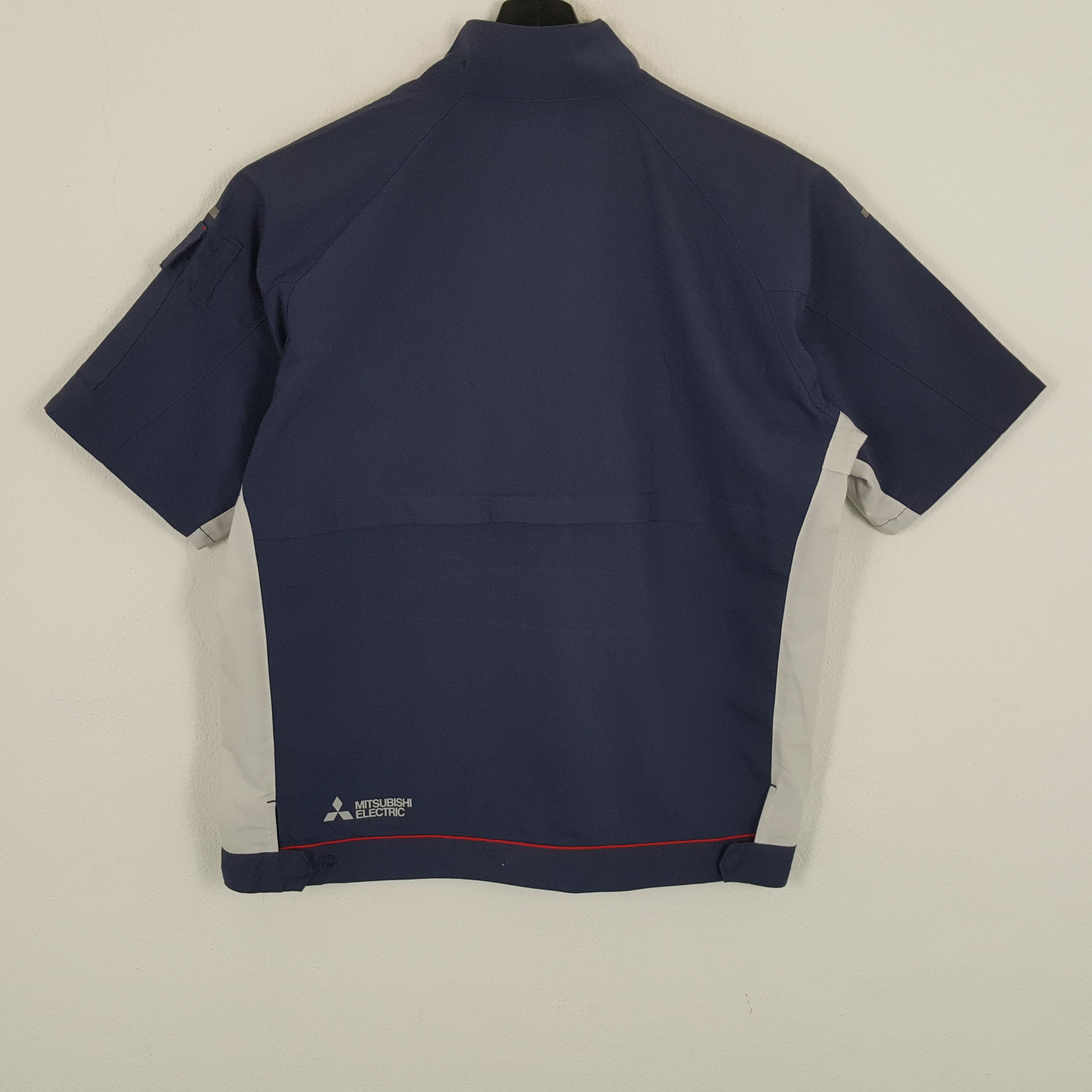 Vintage MITSUBISHI ELECTRIC Japanese Workwear Jacket Size US L / EU 52-54 / 3 - 3 Thumbnail