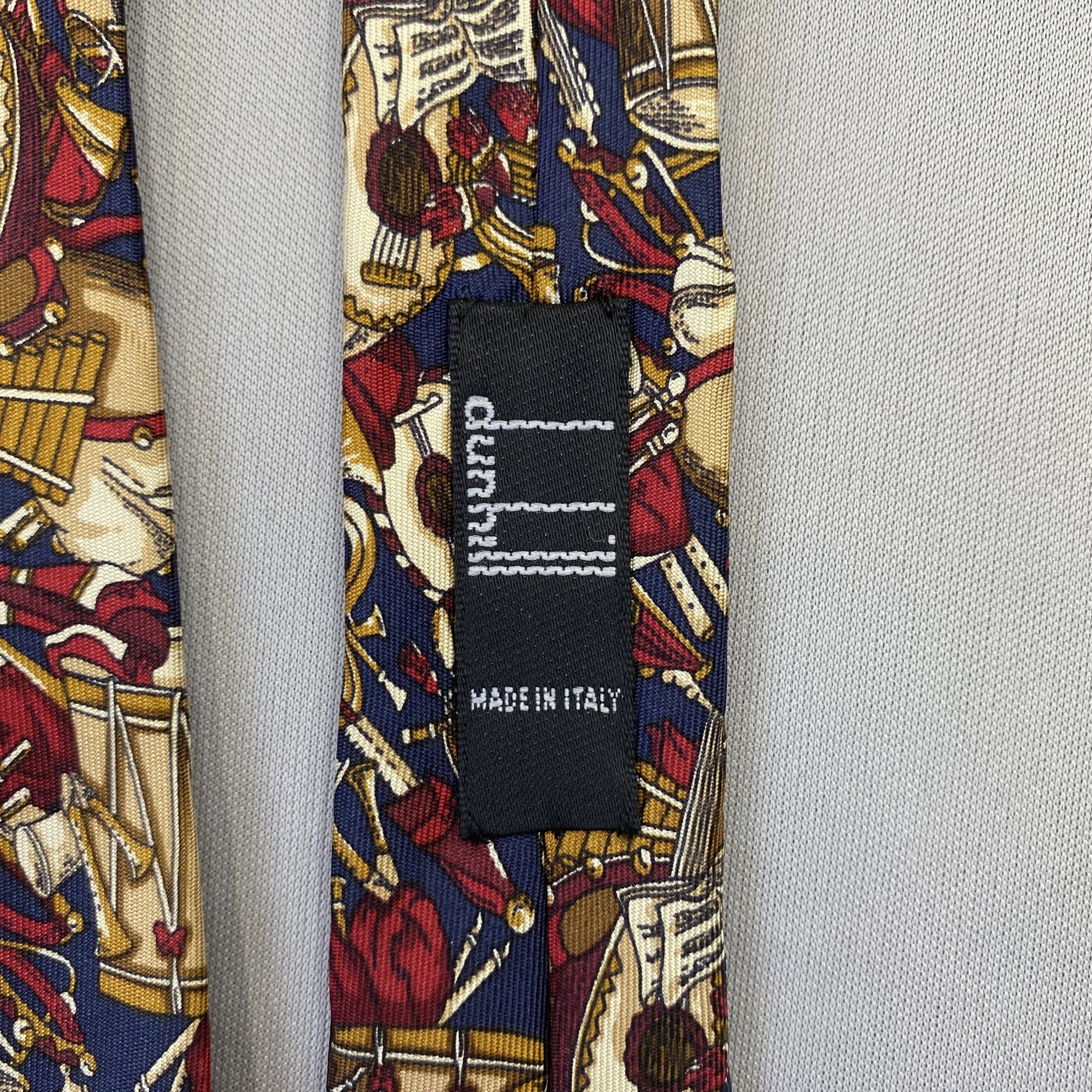 Alfred Dunhill Vintage Alfred Dunhill SILK Necktie Cravate Pure Silk Size ONE SIZE - 7 Thumbnail