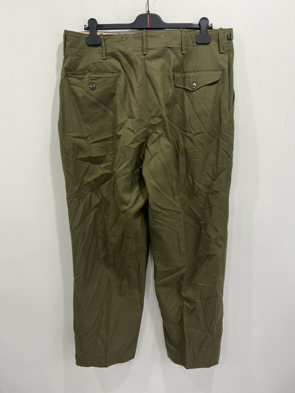 Vintage Vintage Wool Army Trousers og-107 field 60s large Size US 34 / EU 50 - 2 Thumbnail