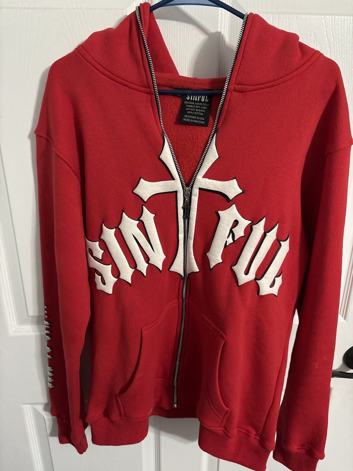 Other Sinful Full Zip Hoodie Size US M / EU 48-50 / 2 - 5 Thumbnail