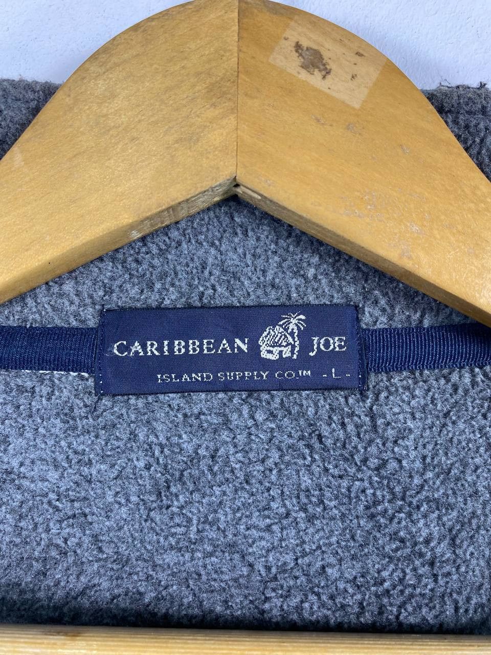 Caribbean caribbean joe fleece jacket nice design Size US L / EU 52-54 / 3 - 7 Thumbnail