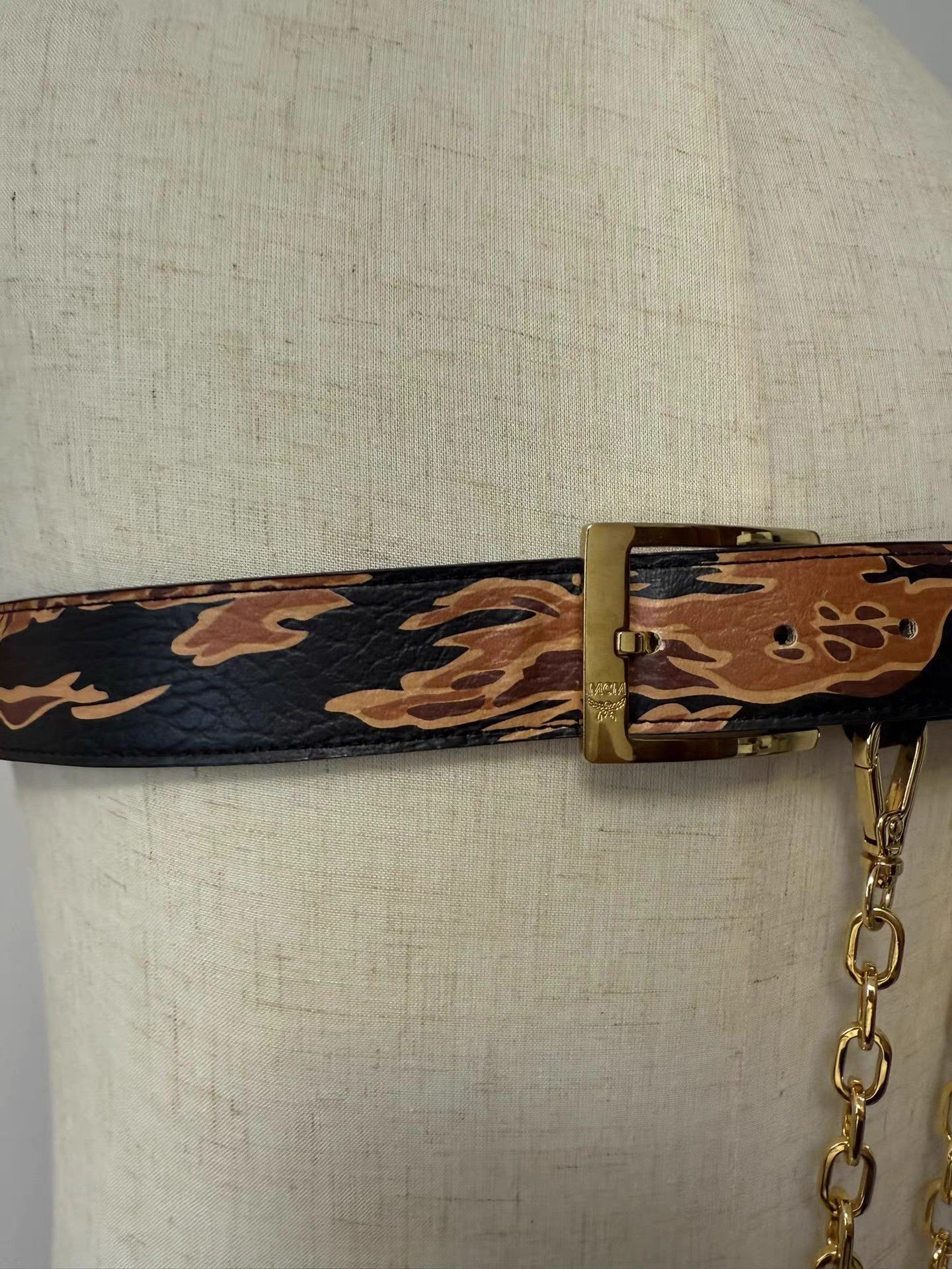 MCM MCM Collaboration Chain Belt K9 Size ONE SIZE - 3 Thumbnail
