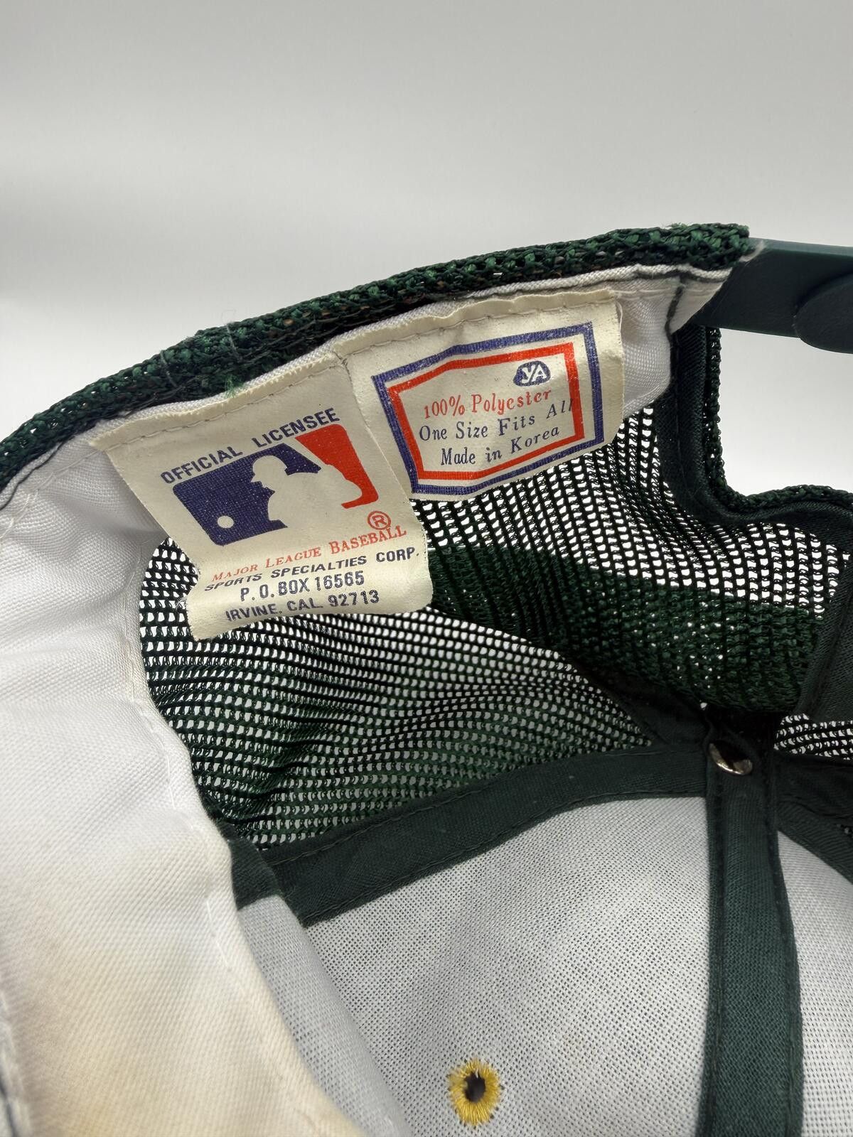 MLB MLB Hat Green VTG Oakland Athletic Snapback (1) Size ONE SIZE - 3 Thumbnail
