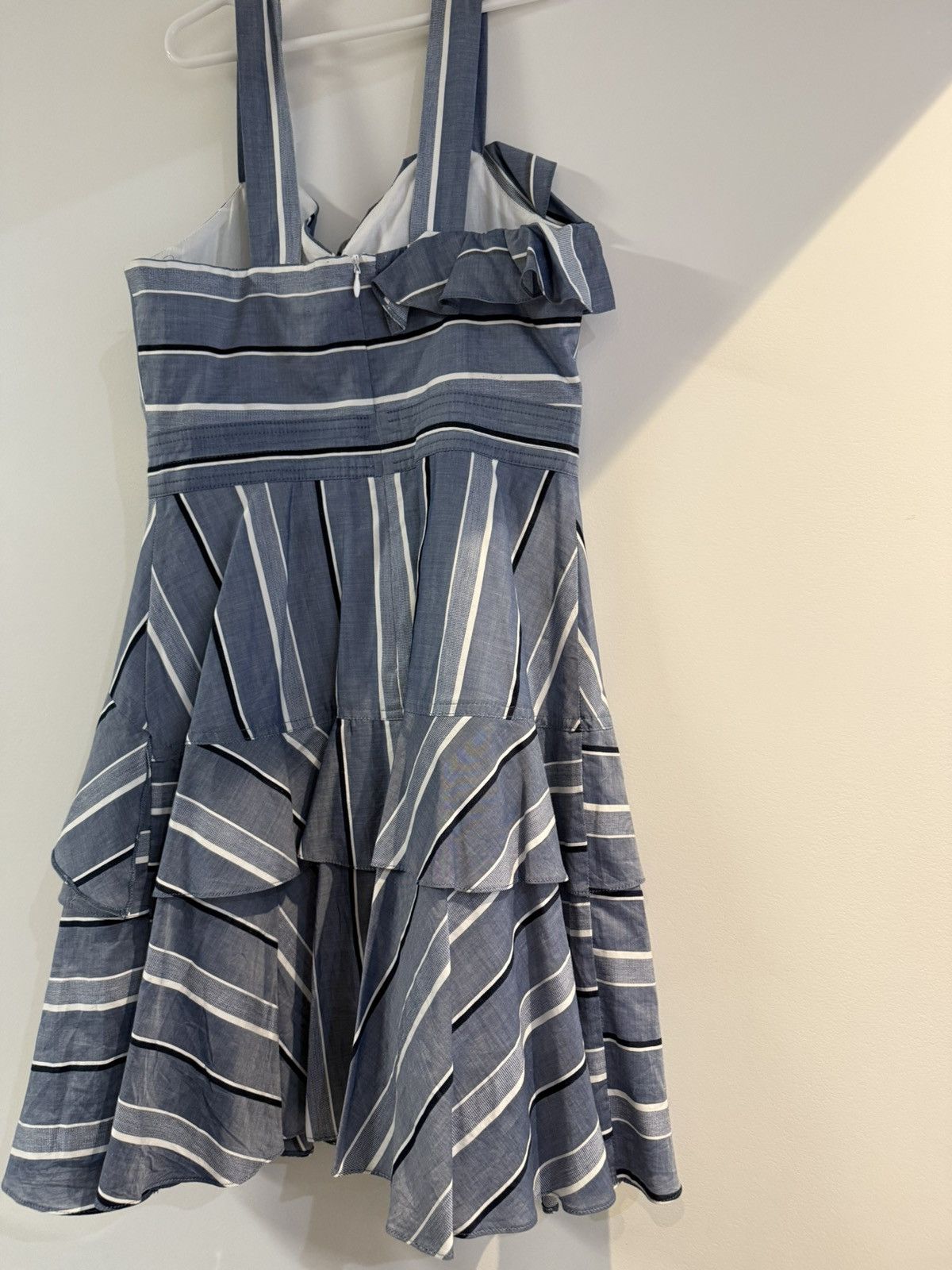 Sandro Sandro striped “denim” dress Size 1/XS-S Size XS / US 0-2 / IT 36-38 - 7 Thumbnail