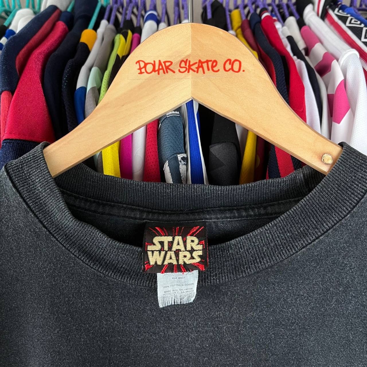 Vintage Rare 90s Star Wars Dont look back Black Tshirt