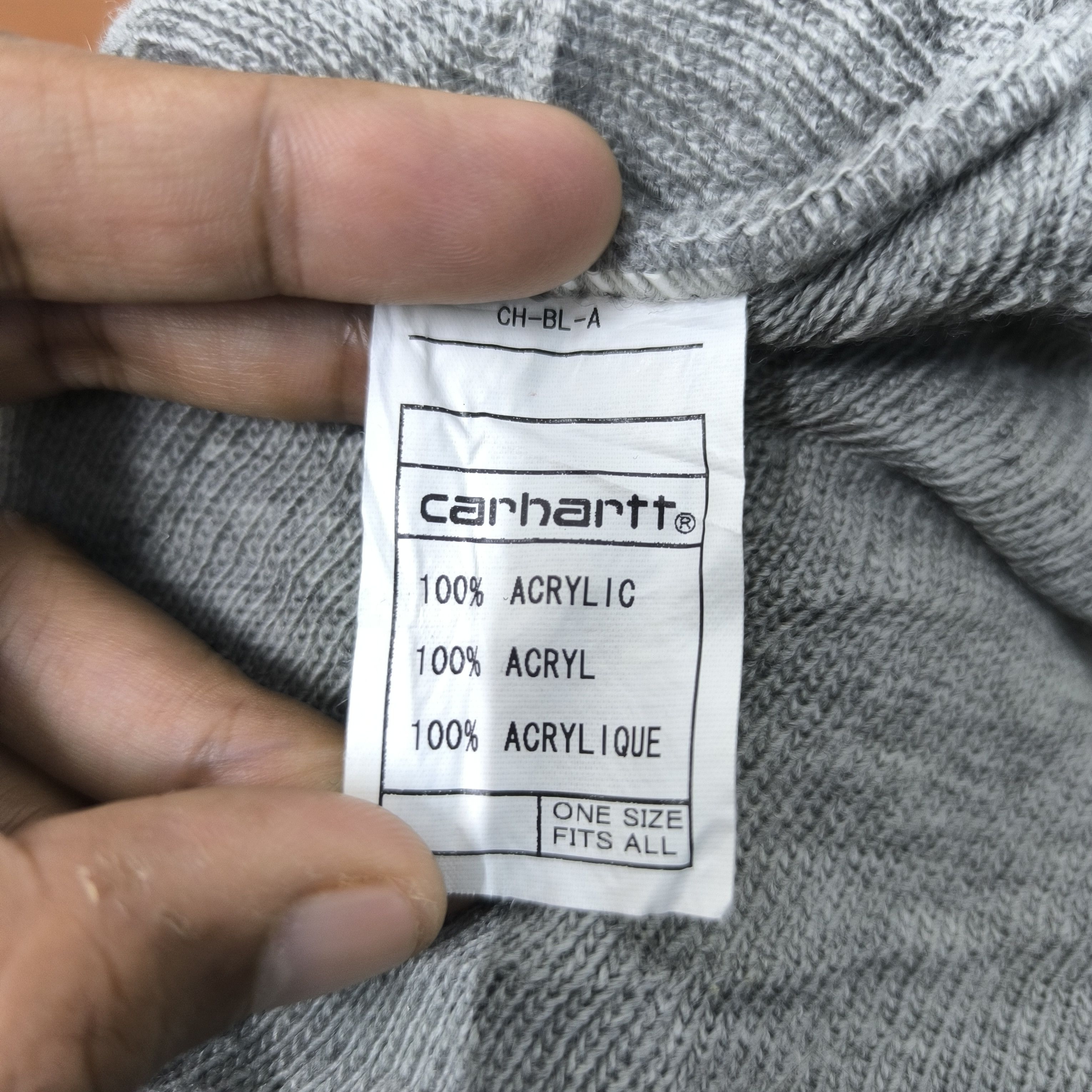 Carhartt 💥 Carhartt iconic logo patch beanie hat Size ONE SIZE - 3 Thumbnail