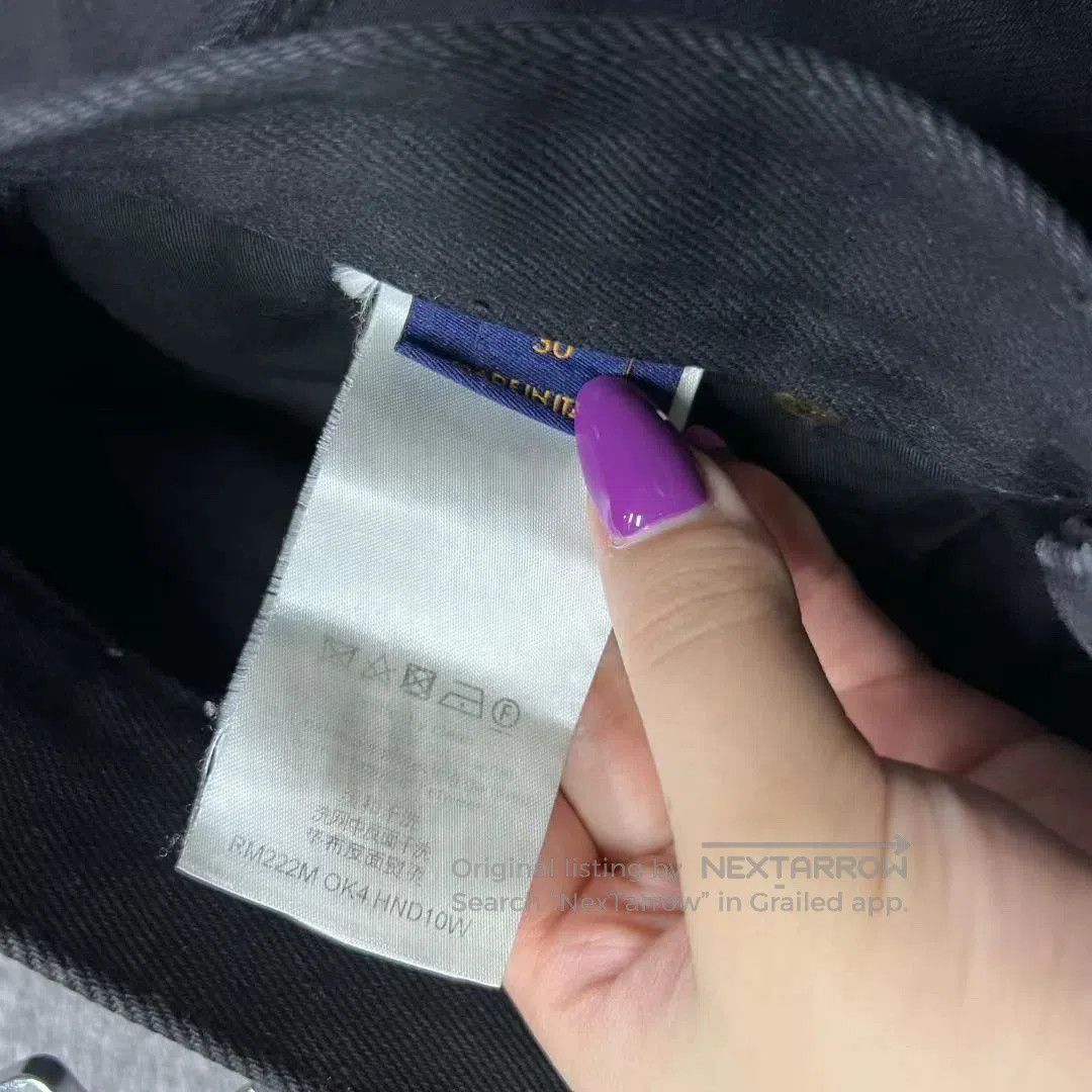 Louis Vuitton black loose. Size US 30 / EU 46 - 4 Thumbnail