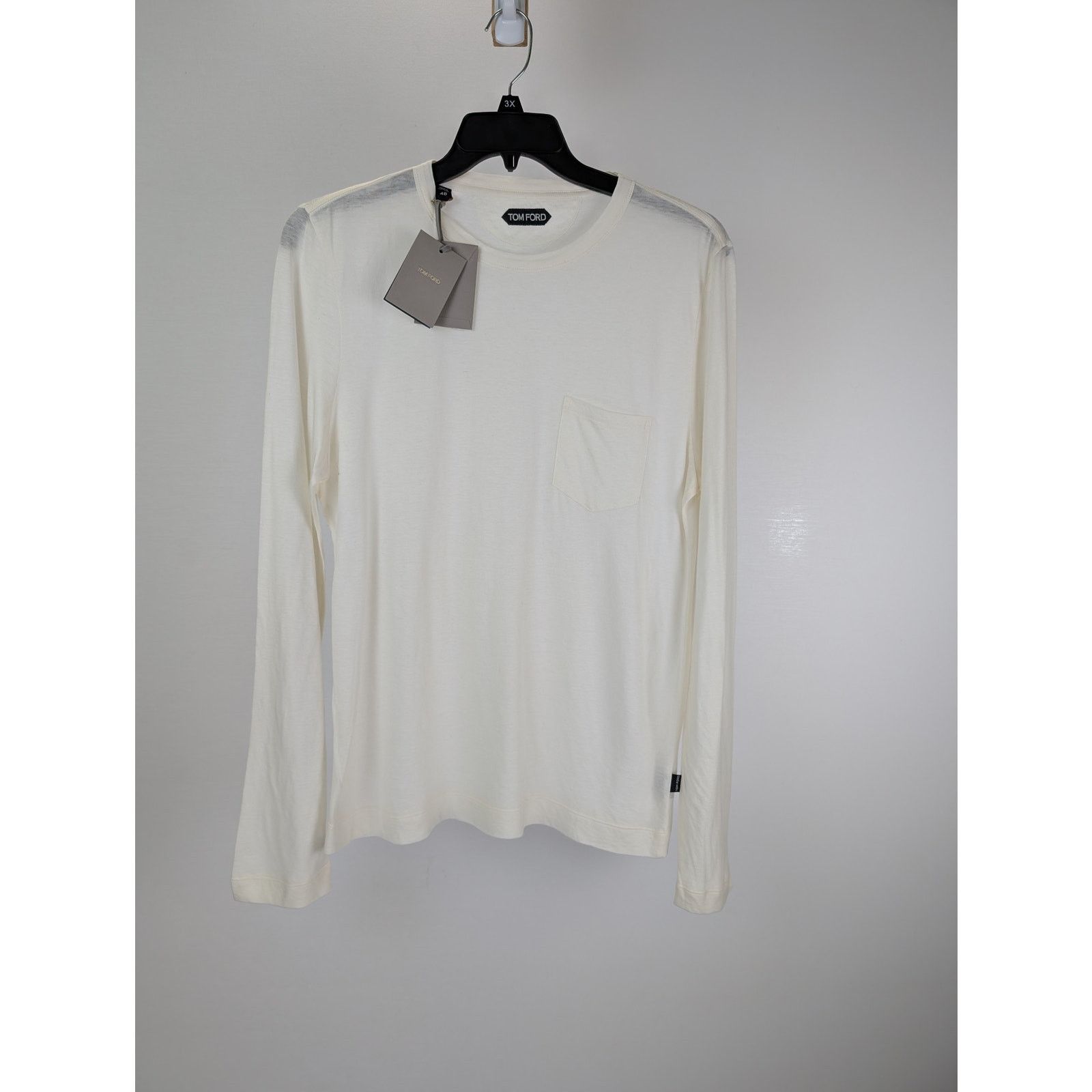 Tom Ford o1rshd1 Sweatshirt in Ivory Size US M / EU 48-50 / 2 - 1 Thumbnail
