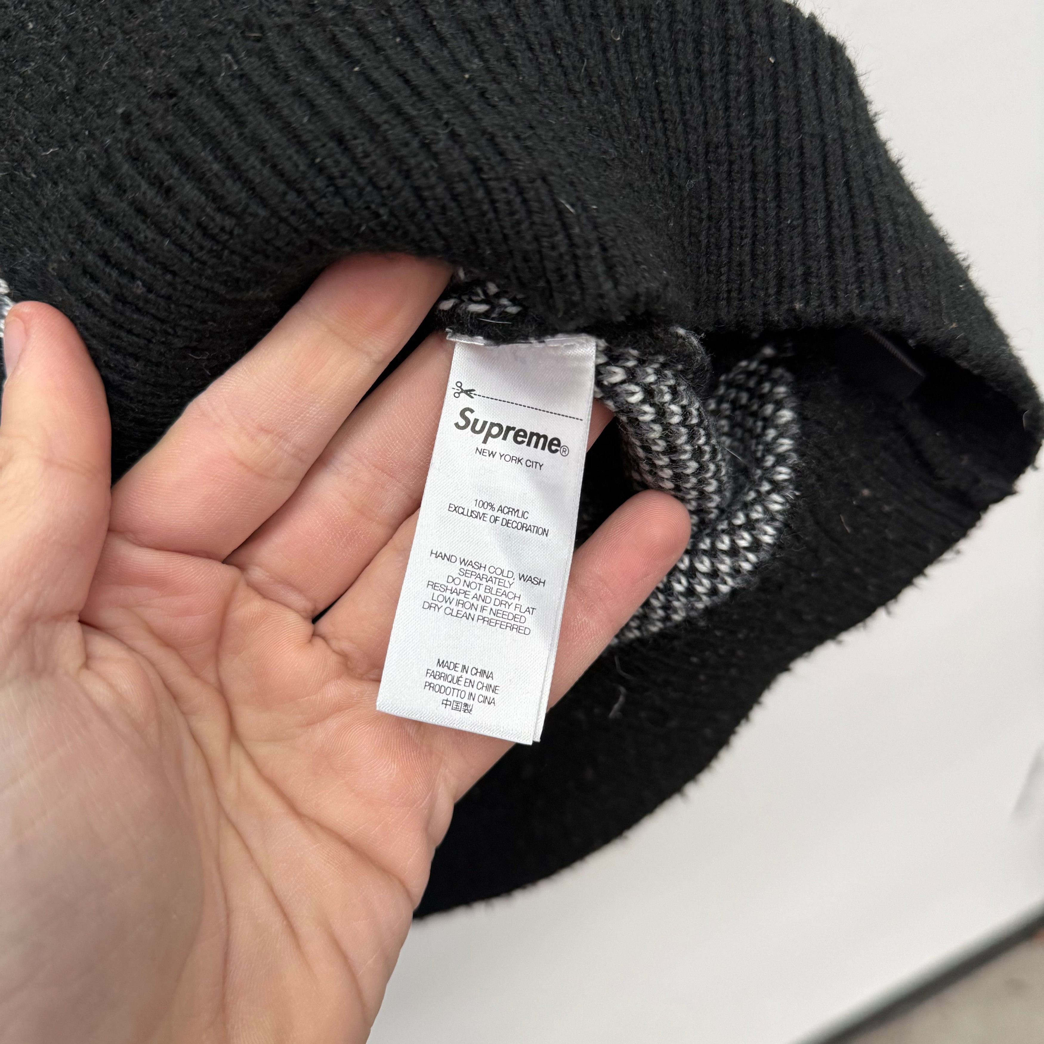 Supreme Supreme Blow Knit Sweater Black Crewneck - Size L Size US L / EU 52-54 / 3 - 4 Thumbnail