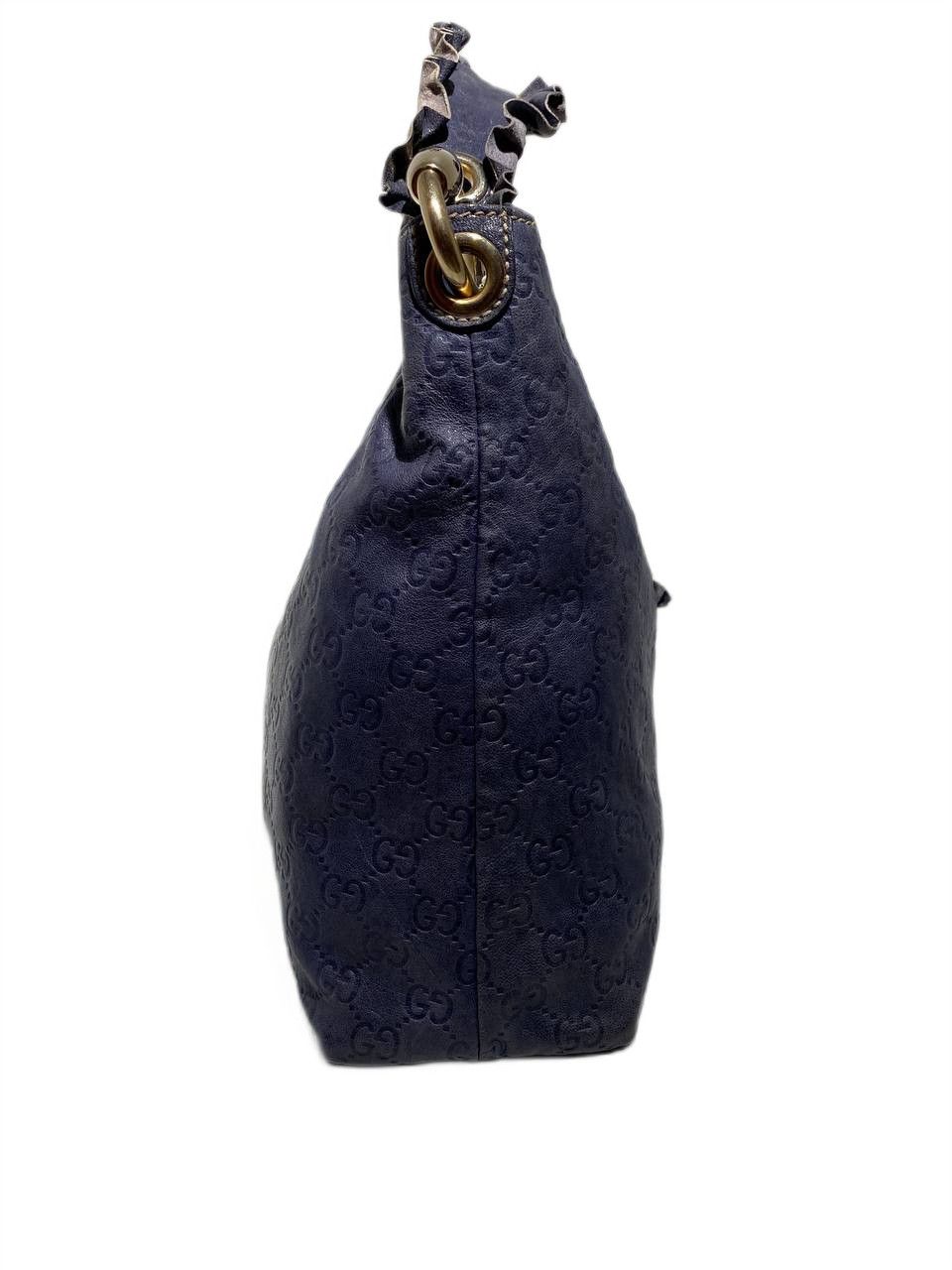 Gucci Gucci GG Logo Monogram Guccissima Leather Sabrina Hobo Bag Size ONE SIZE - 7 Thumbnail