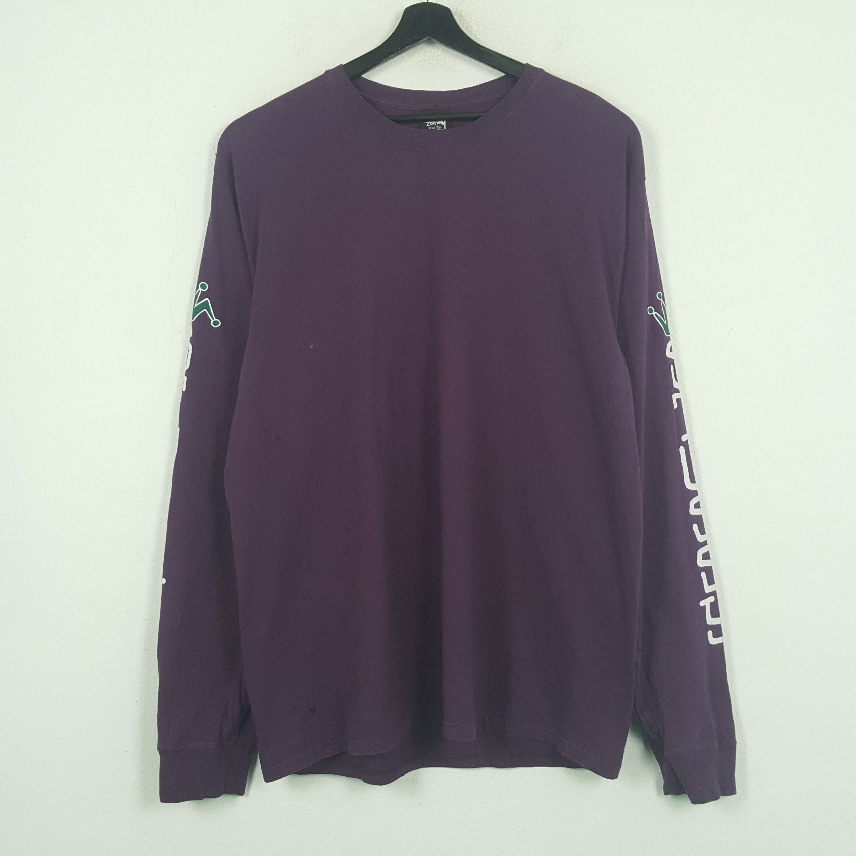 Stussy STUSSY Streetwear Skateboard Spellout Tshirt 31 Size US XL / EU 56 / 4 - 1 Thumbnail