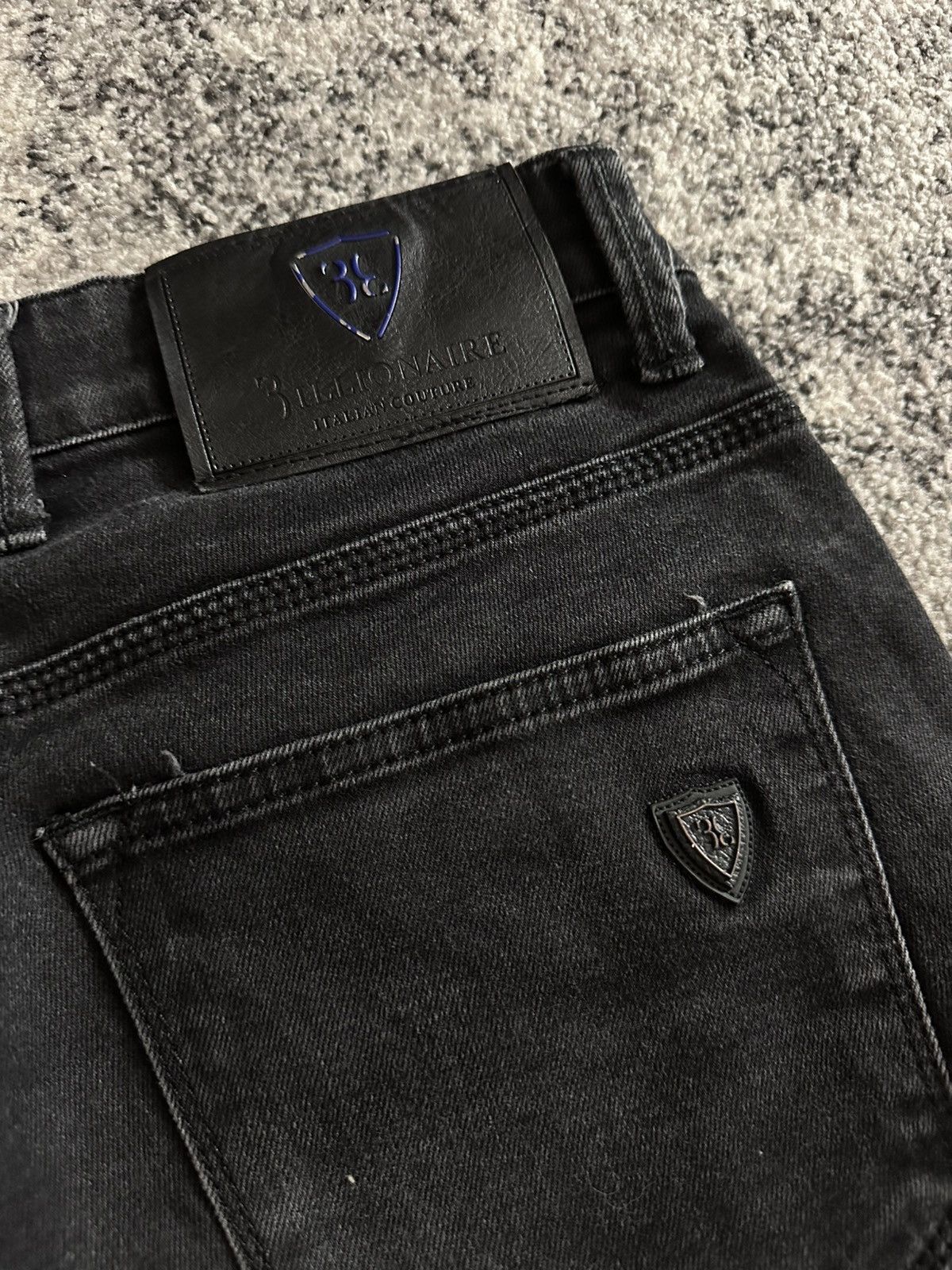 Billionaire Couture Billionaire Luxury Rare Denim Jeans Size US 33 - 2 Thumbnail
