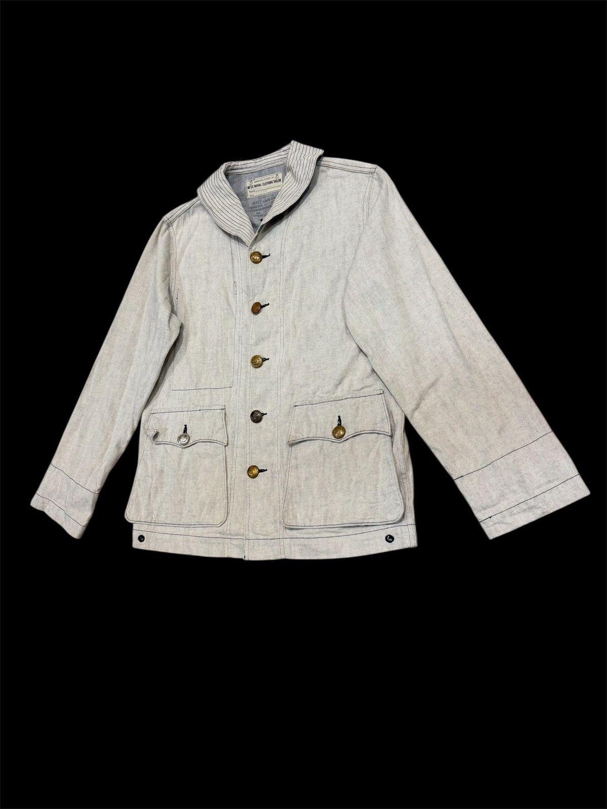 Kapital × Mister Freedom × Sugar Cane MISTER FREEDOM VINTAGE DESIGN NAVAL SHIPS JACKET USS MFSC Size US M / EU 48-50 / 2 - 3 Thumbnail