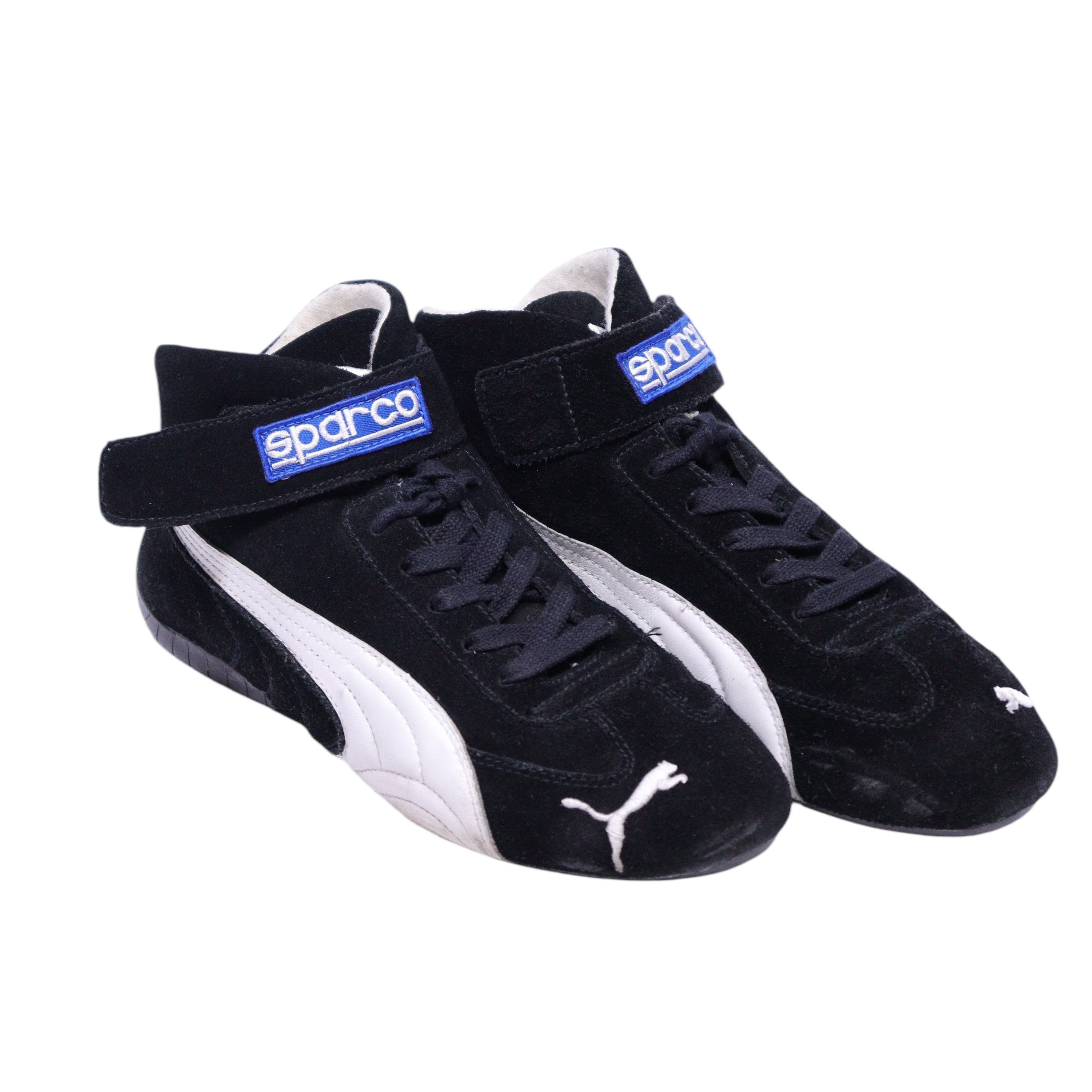 Puma Puma Sparco black and white racing shoes Size US 10 / EU 43 - 1 Thumbnail