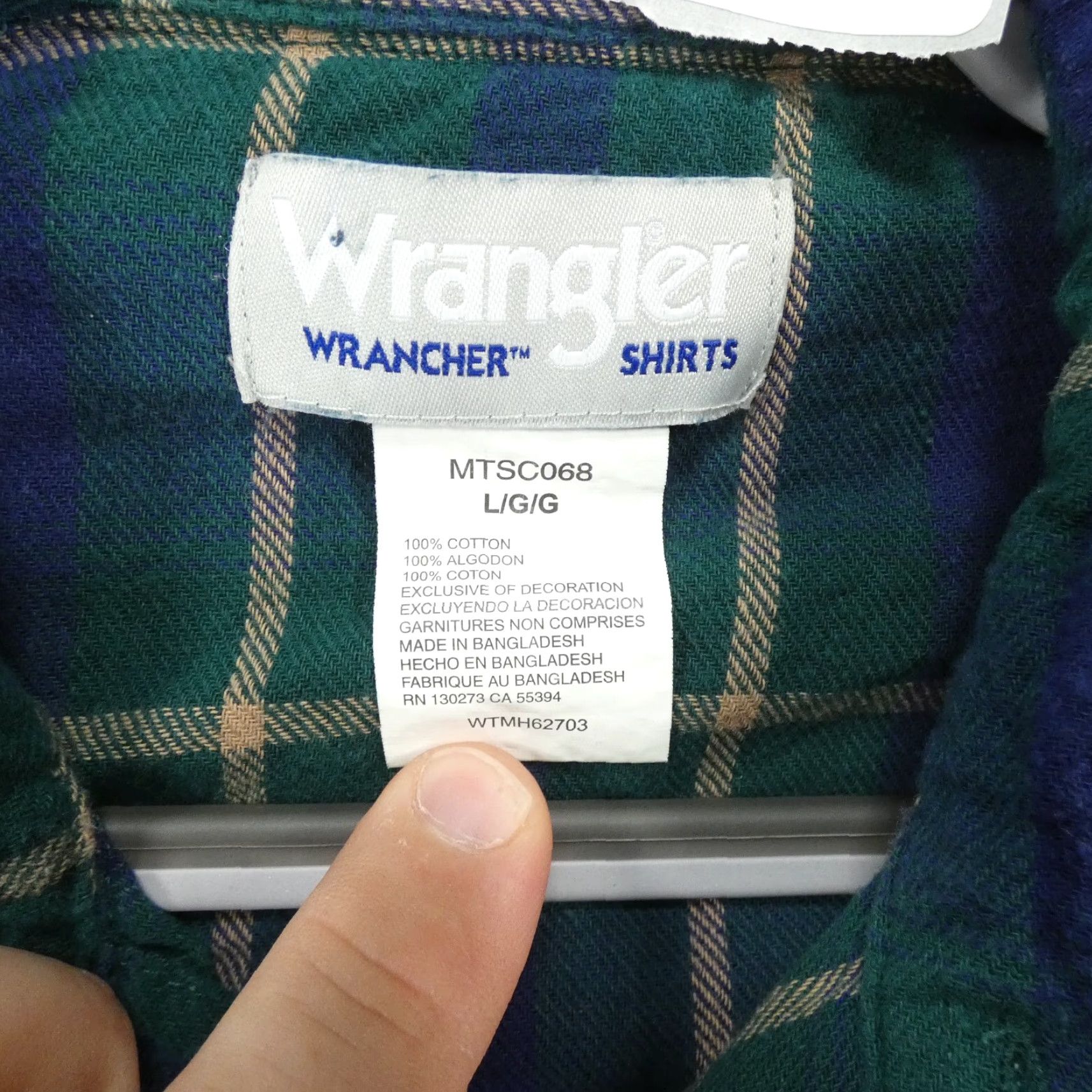 Wrangler VINTAGE Size US L / EU 52-54 / 3 - 7 Thumbnail