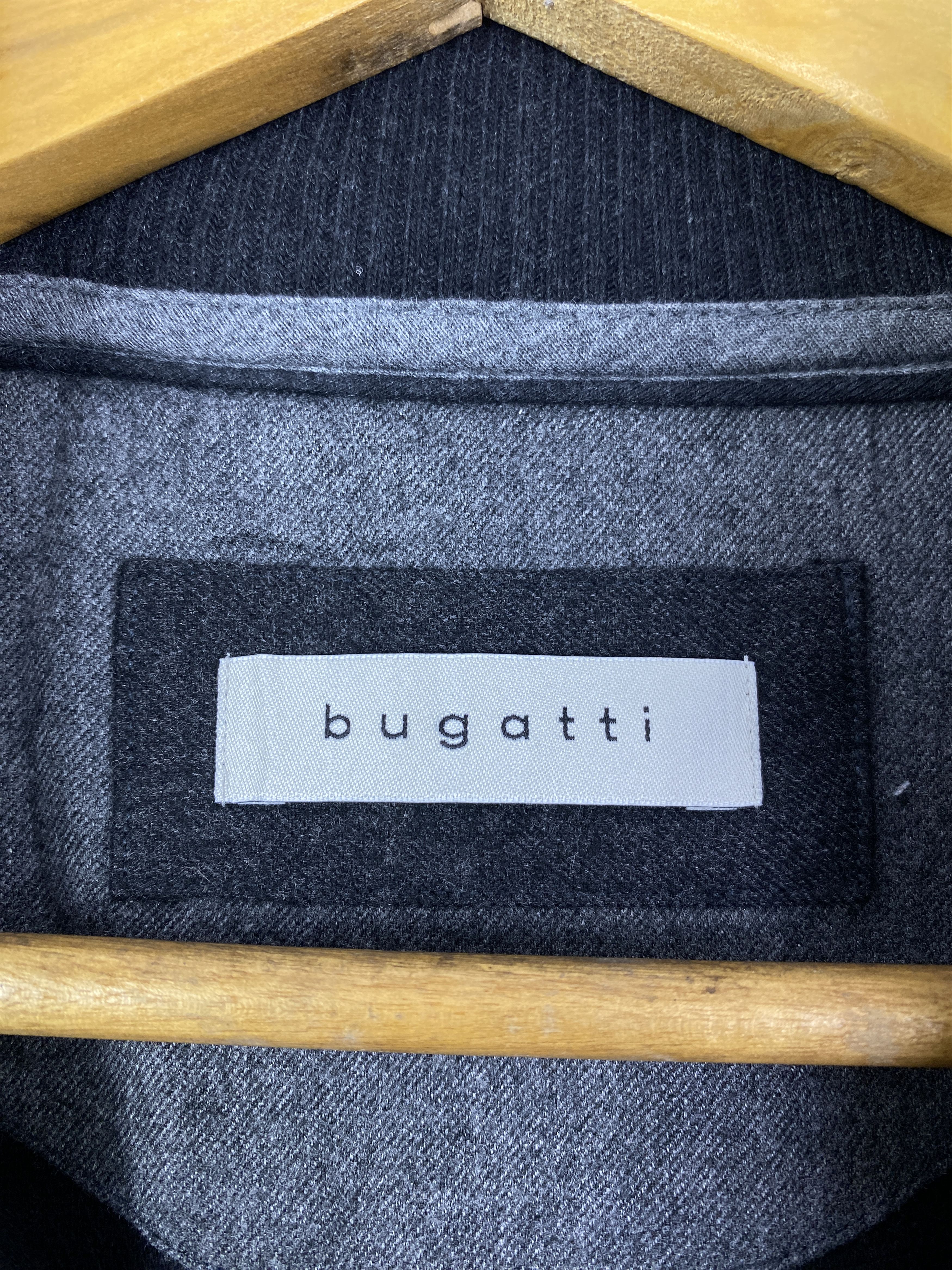 Vintage Bugatti Zipper Up Jumper Sweater SH0212