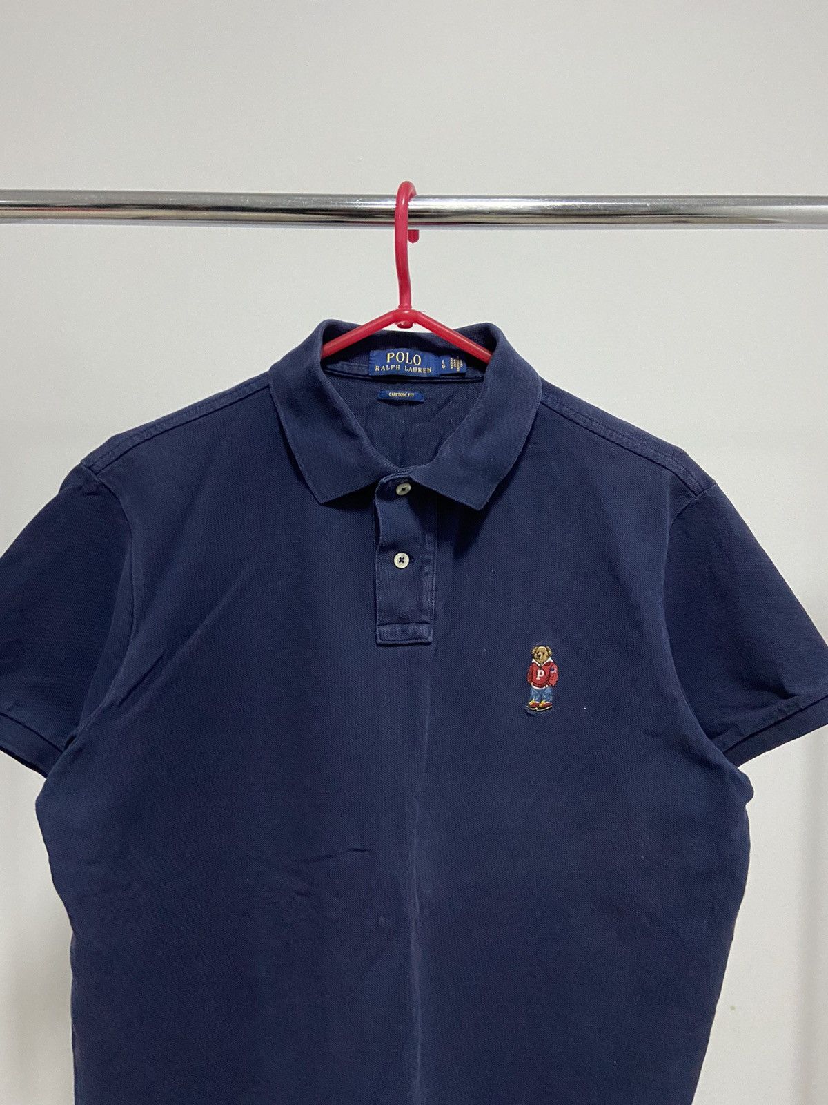 Polo Ralph Lauren × Vintage Polo Bear Ralph Lauren Vintage T Shirt Polos Small Logo Size US L / EU 52-54 / 3 - 2 Thumbnail