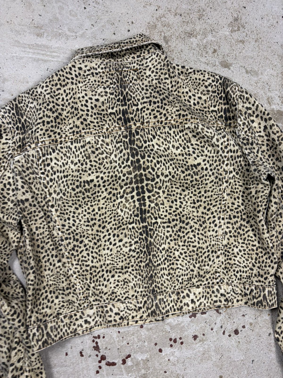 Roberto Cavalli Vintage 1990s Roberto Cavalli Leopard Animal Print Jacket Size S / US 4 / IT 40 - 16 Thumbnail