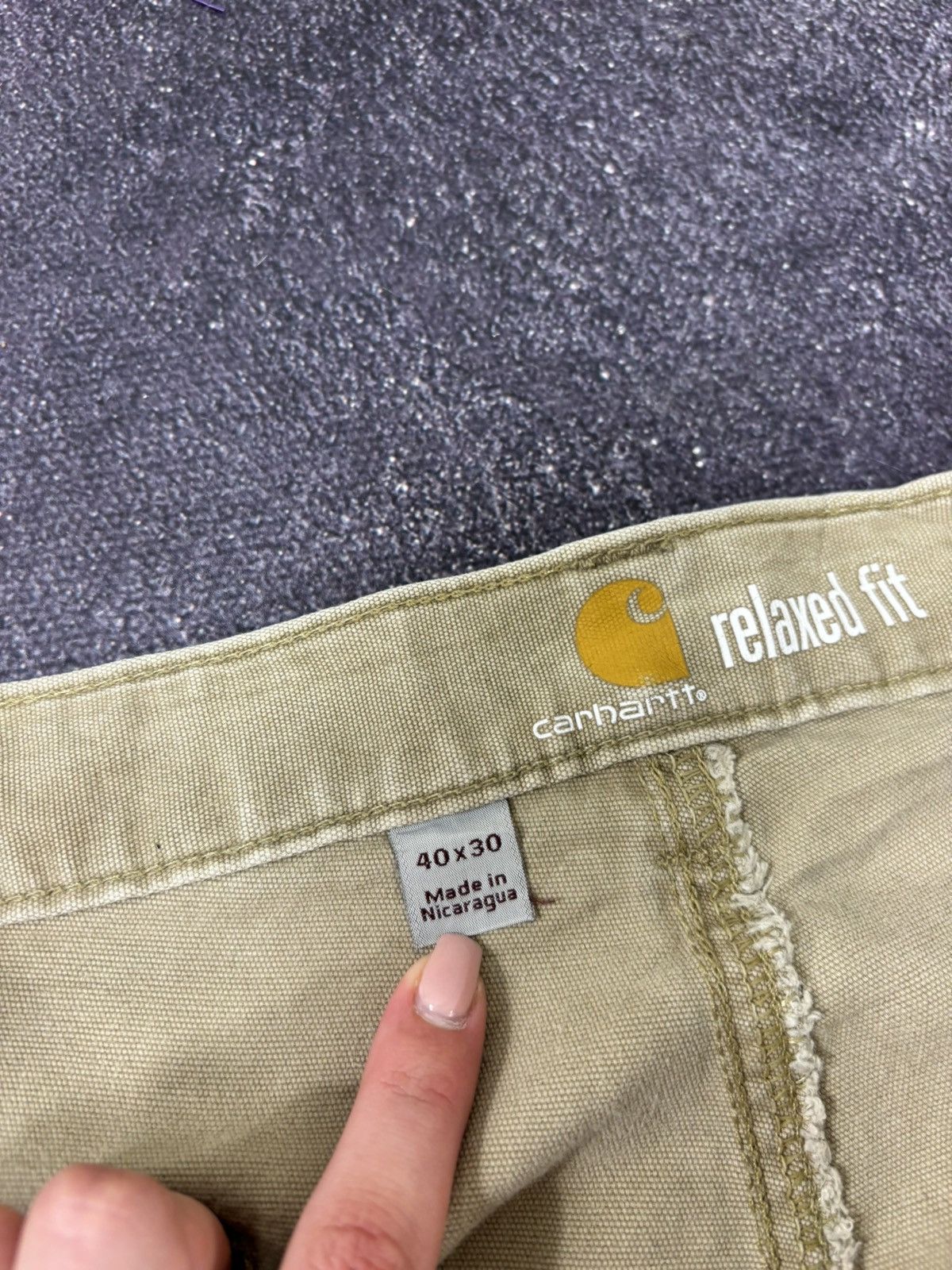 Carhartt Vintage Carhartt Cream USA Hype Baggy Pants Jeans Size US 40 / EU 56 - 16 Thumbnail
