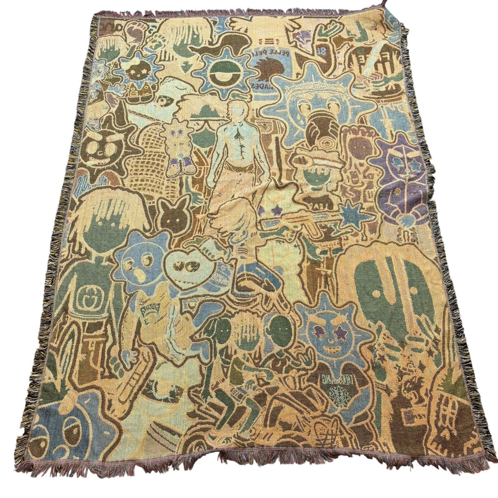 Glo Gang × Kodone Rare Kodone X Glo Gang Collage Blanket 61"x84" Size ONE SIZE - 6 Thumbnail