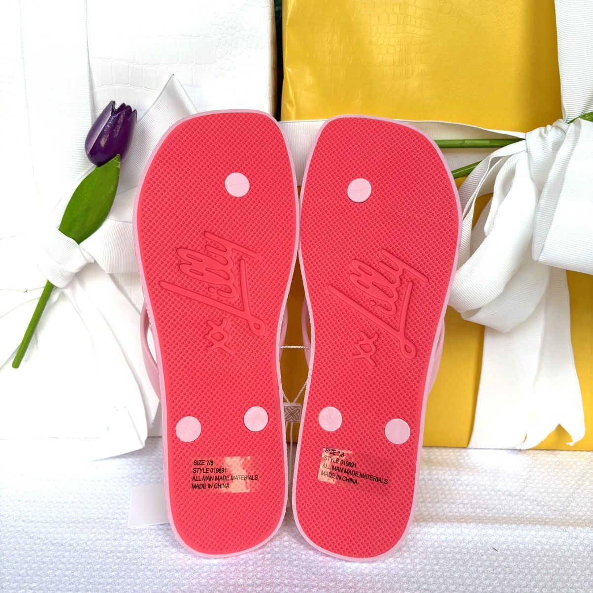 Lilly Pulitzer Flip Flop Size US 7 / IT 37 - 4 Thumbnail