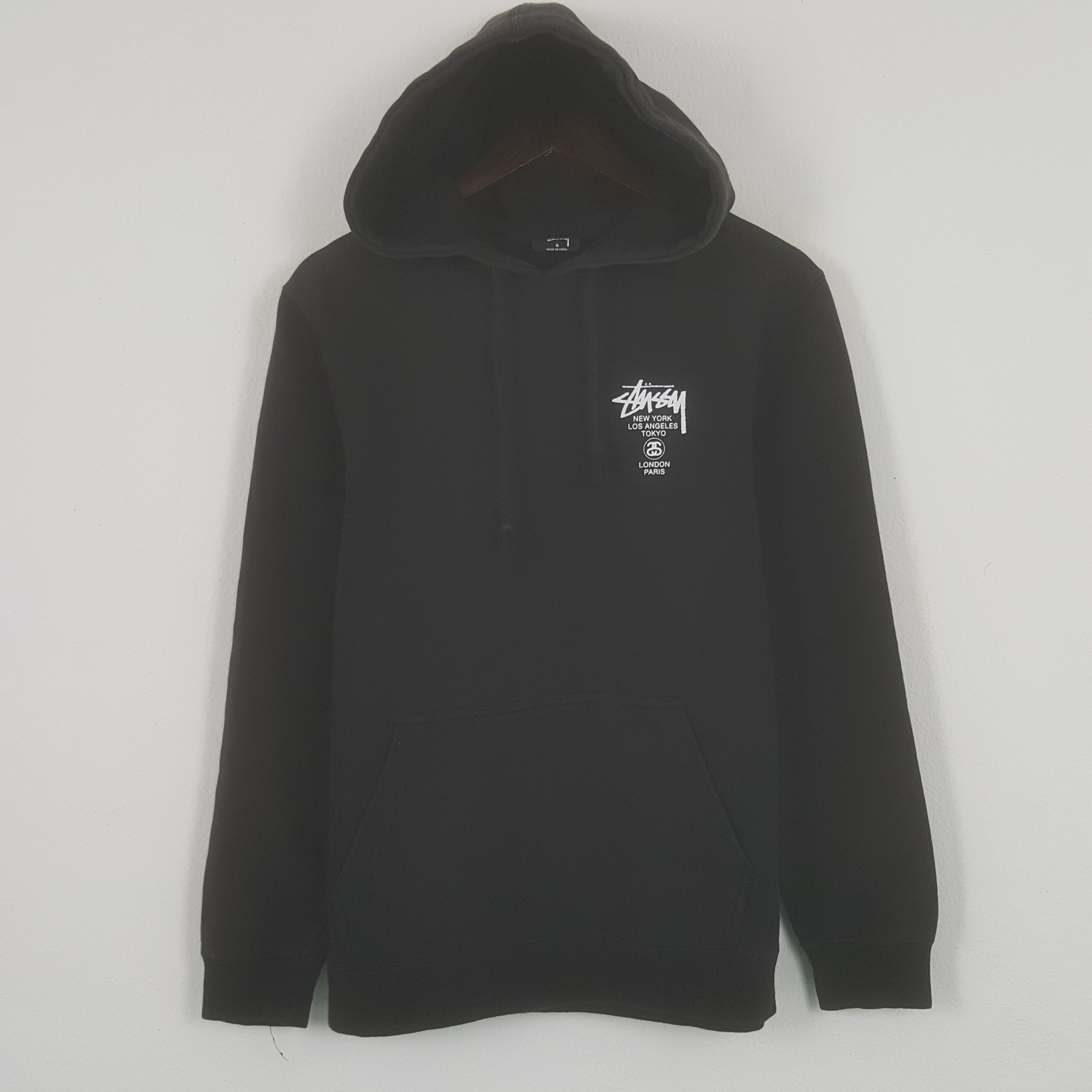 Stussy × Vintage Vintage Stussy Big Logo Sweatshirt Hoodies Size US S / EU 44-46 / 1 - 3 Thumbnail