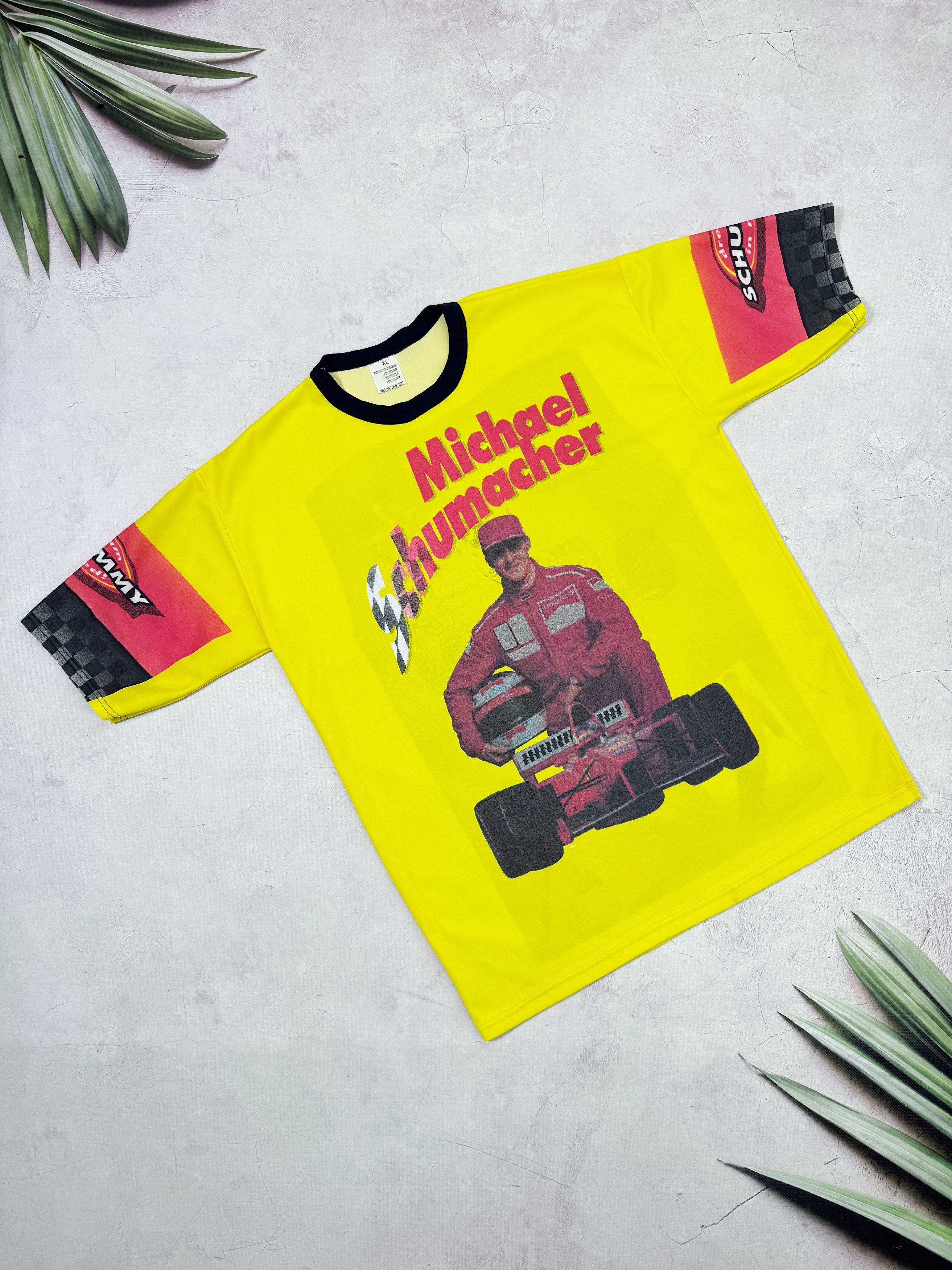 Vintage Vintage Michael Schumaher T-Shirt Formula1 Racing Style Size US M / EU 48-50 / 2 - 2 Thumbnail