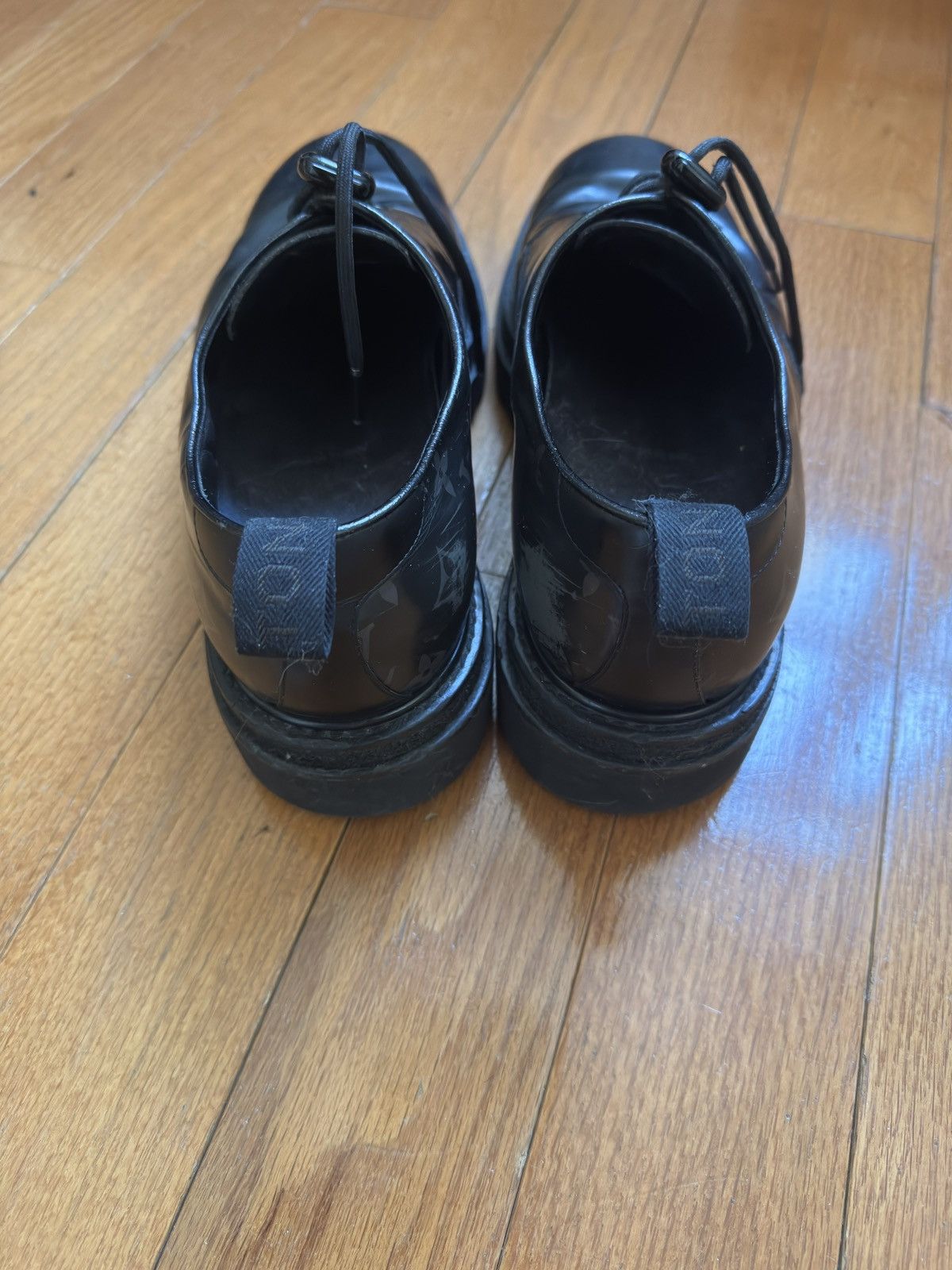 Louis Vuitton Louis Vuitton LV Monogram Leather Derby Shoe Size US 10.5 / EU 43-44 - 5 Thumbnail