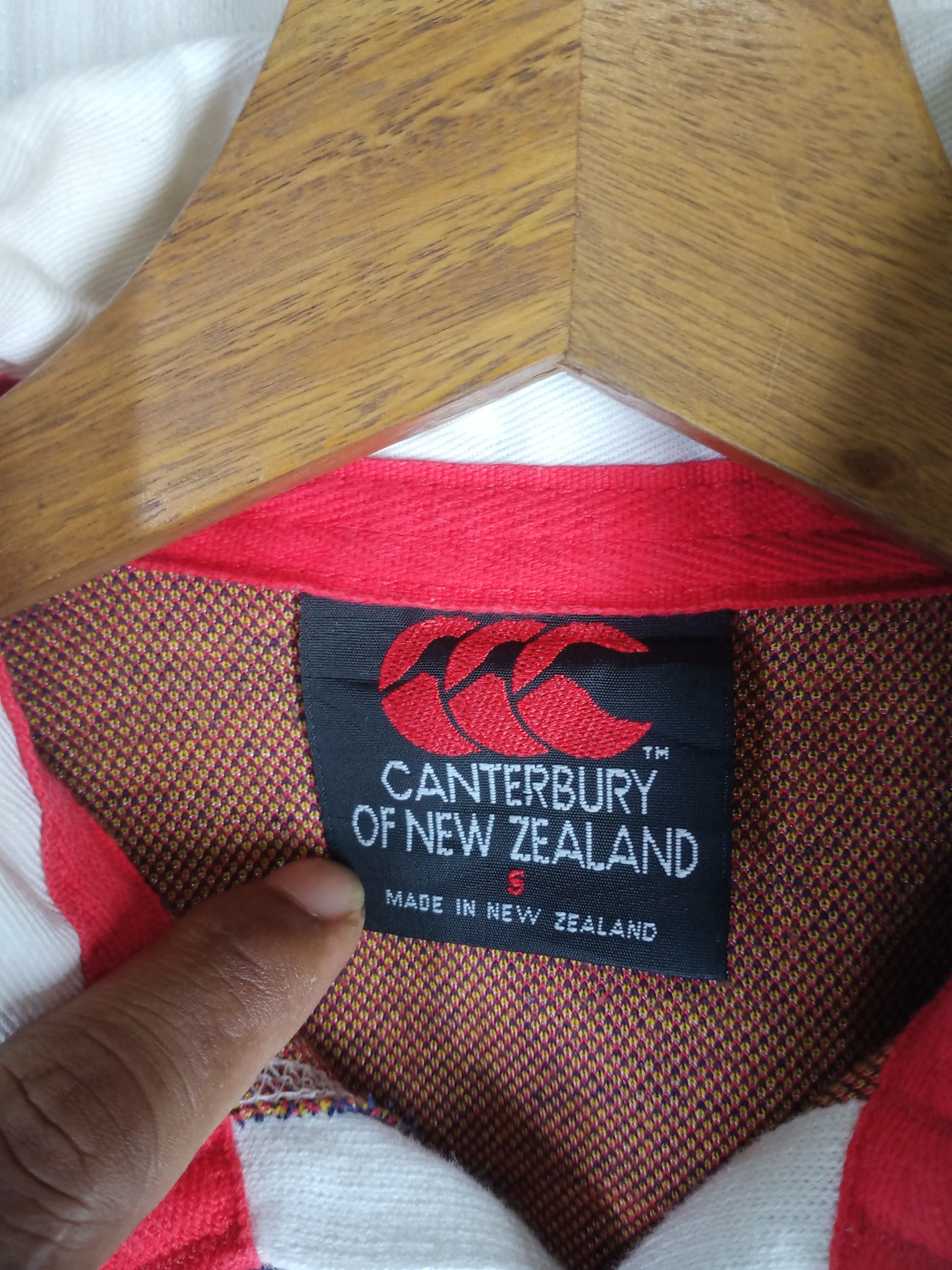 Canterbury of New Zealand Vintage Canterbury Of New Zealand Temex Rugby Polo Shirt Size US S / EU 44-46 / 1 - 6 Thumbnail