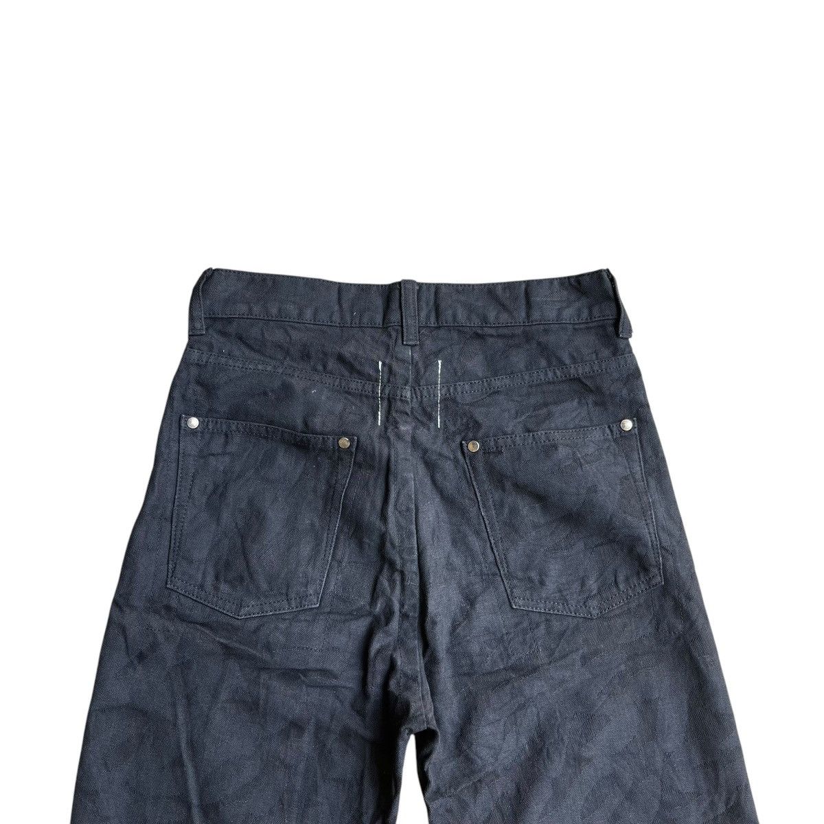 Takahiromiyashita The Soloist. Takahiromiyashita The Soloist Denim Pant Black on Black Size US 27 - 9 Thumbnail