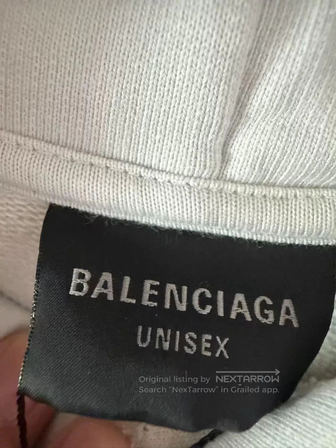 Balenciaga balenciaga hoodie with mud dye details. Size US M / EU 48-50 / 2 - 3 Thumbnail