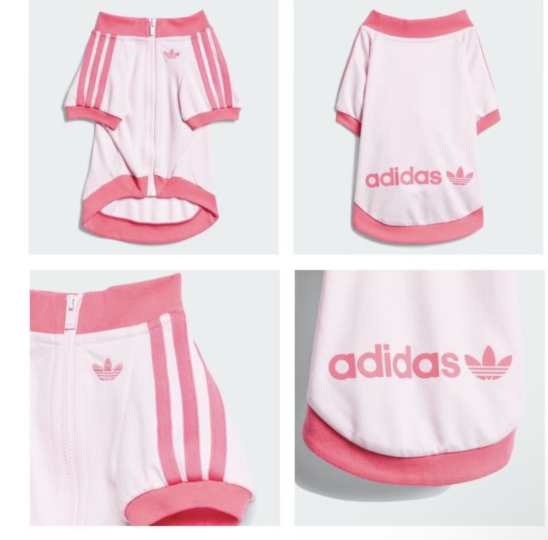 Adidas Adidas Originals Pet Tracksuit Zip-Up Jacket Dog Cat HZ6664 Size ONE SIZE - 2 Thumbnail
