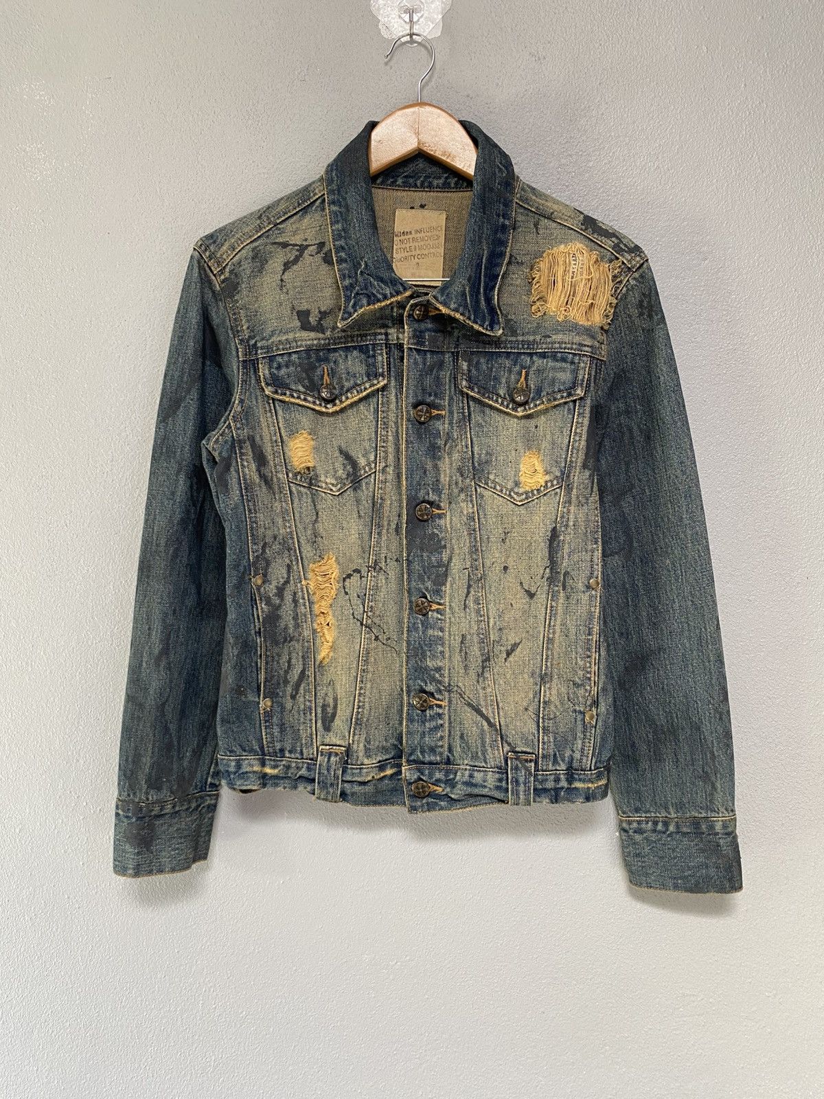 Japanese Brand Midas if six was nine distressed painter jacket jeans J3 Size US S / EU 44-46 / 1 - 1 Thumbnail