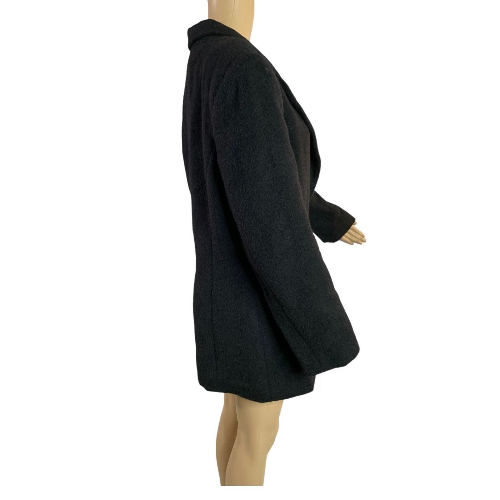 Harve Benard Vintage Harve' Benard 100% Black Camel Hair Blazer Women 12 Size XL / US 12-14 / IT 48-50 - 7 Thumbnail