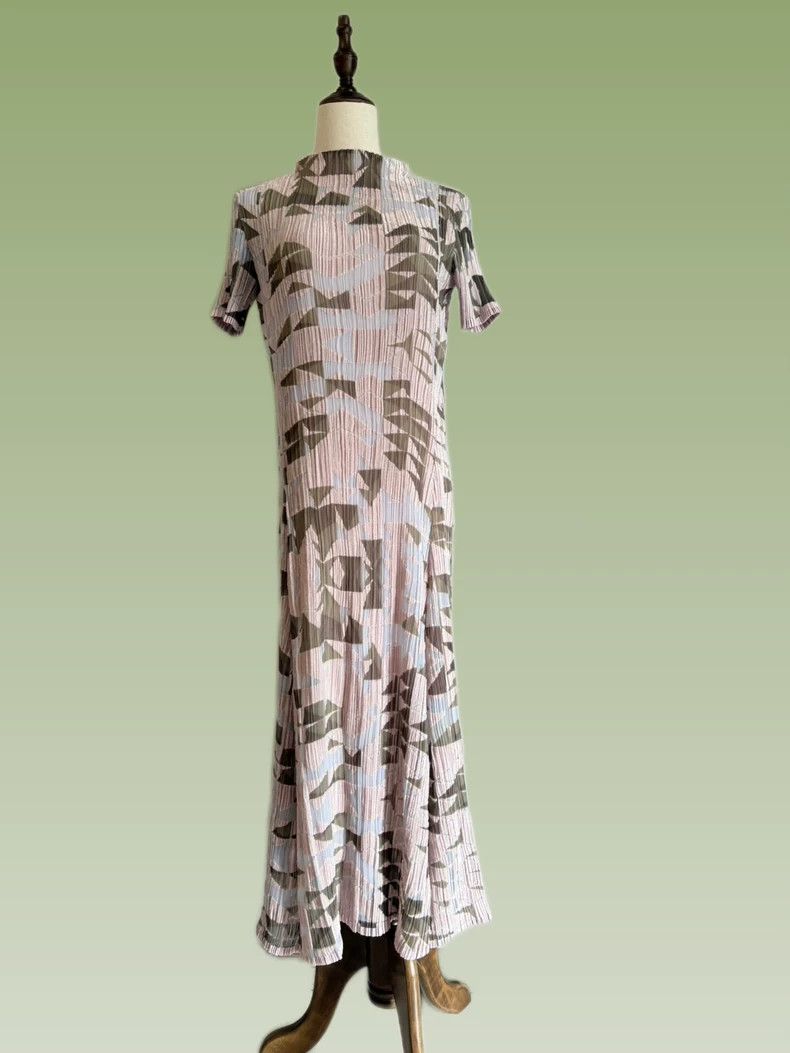 Issey Miyake Issey Miyake Velvet dress Size M / US 6-8 / IT 42-44 - 2 Thumbnail